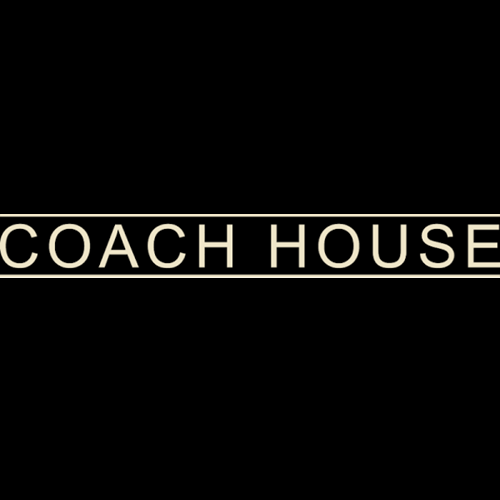 Logo with a house silhouette and the text 'Coach House'.