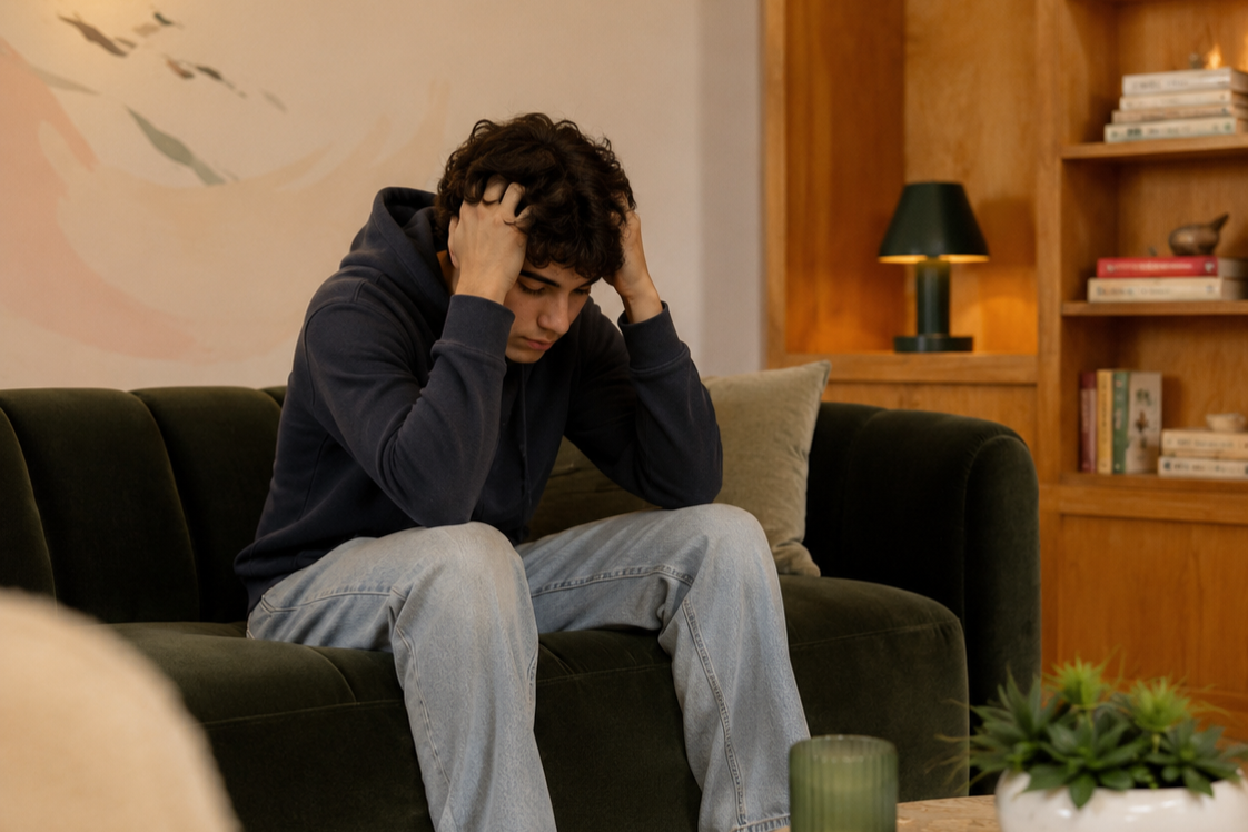 The Pressure for Teen Boys to Be “Just Fine”