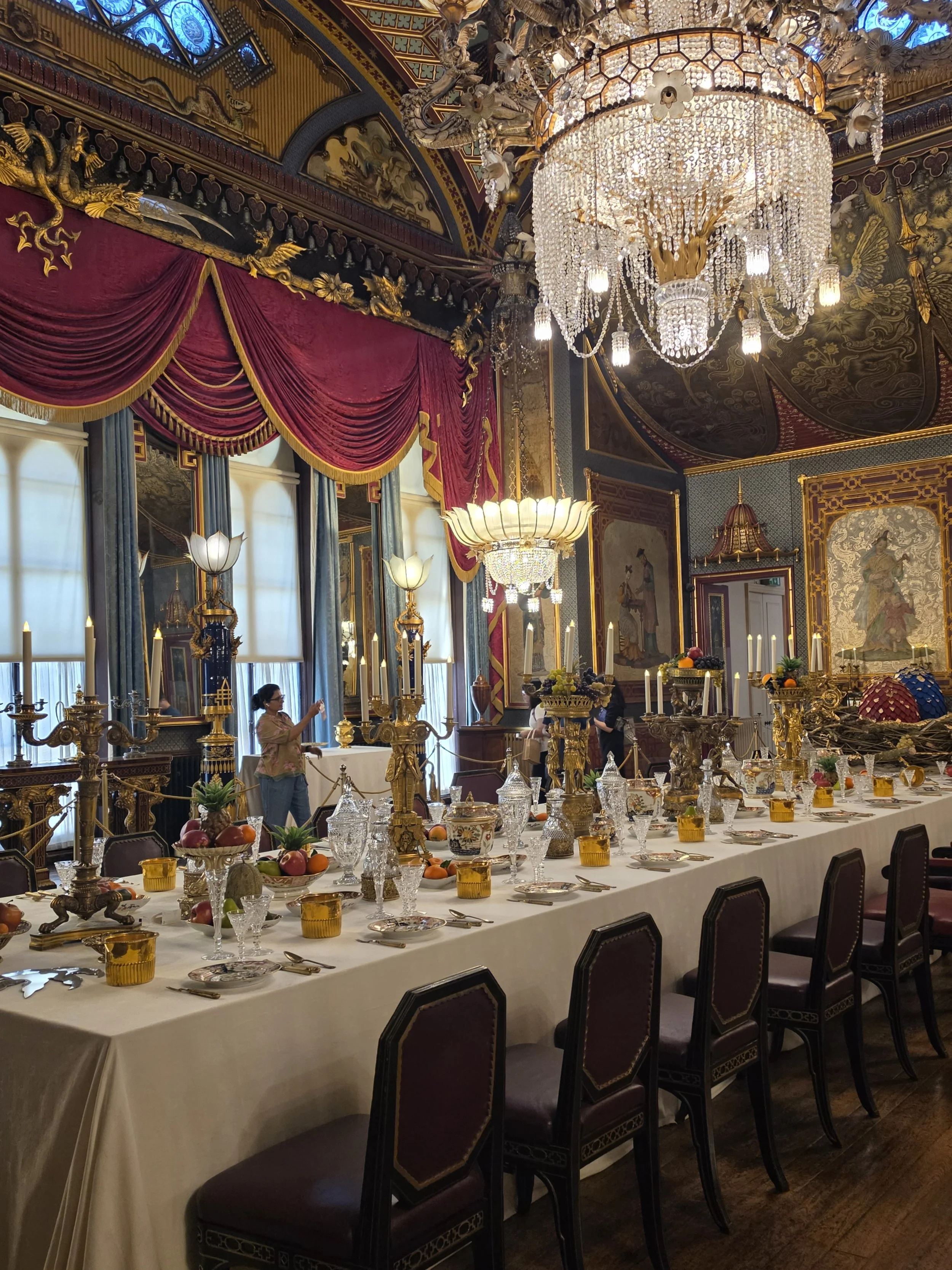 Inside the Royal Pavilion 