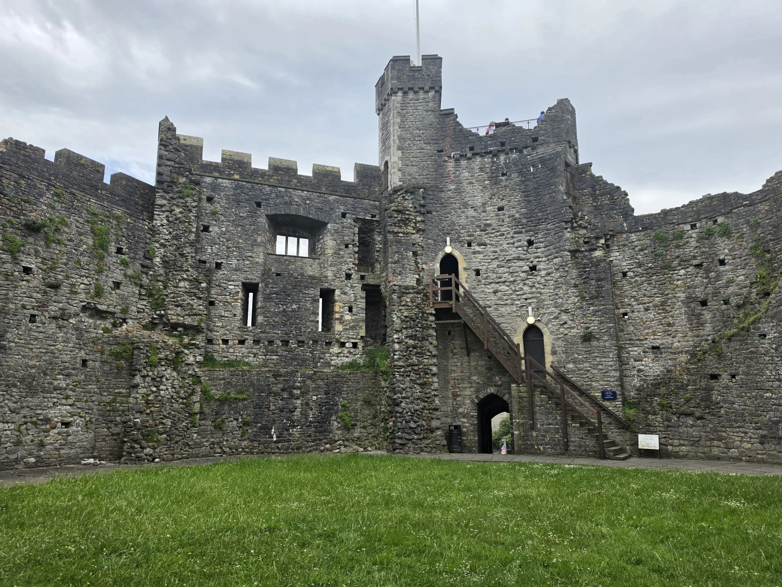 Inside the Keep at Cardiff Castle