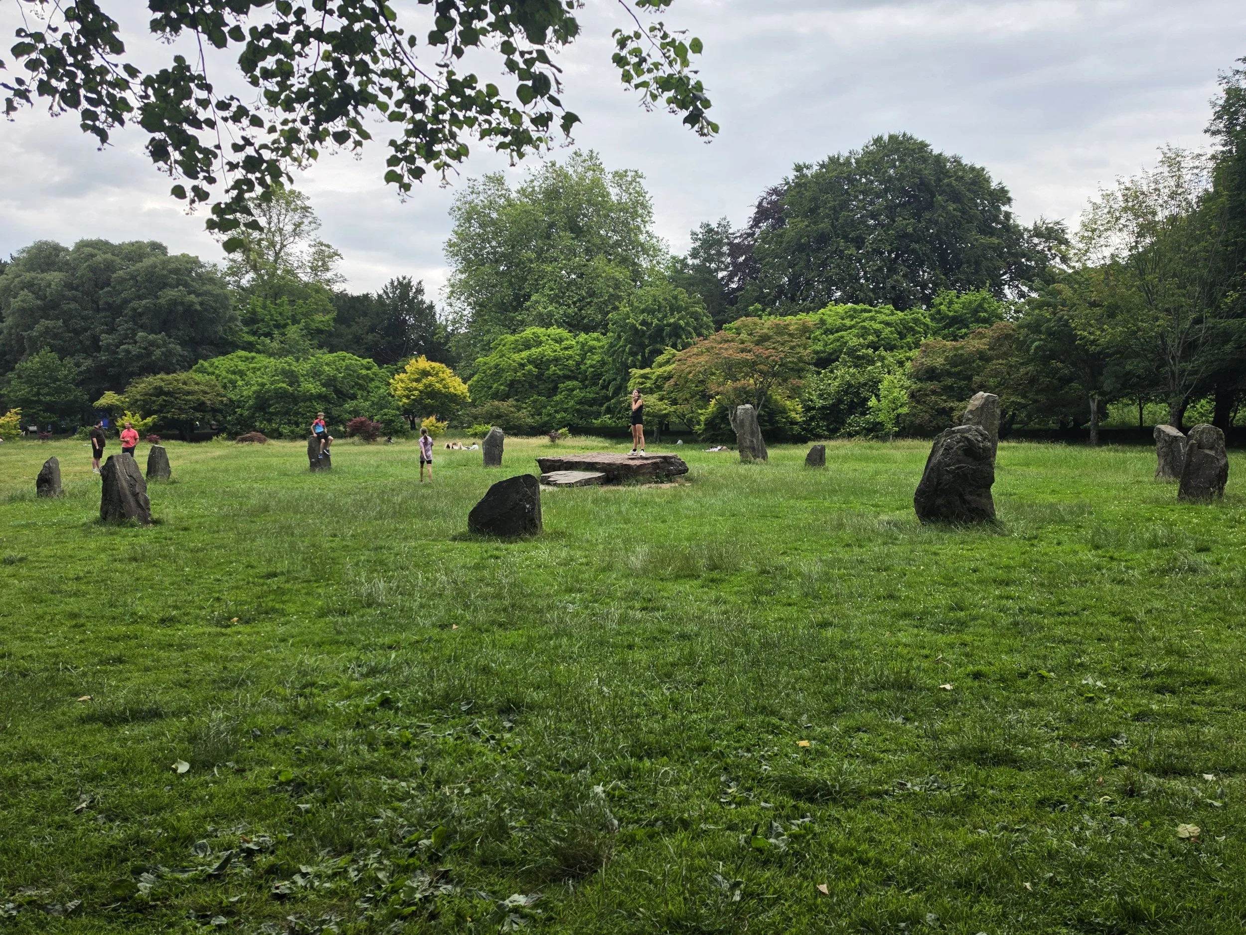 Standing Stones in Bute Park