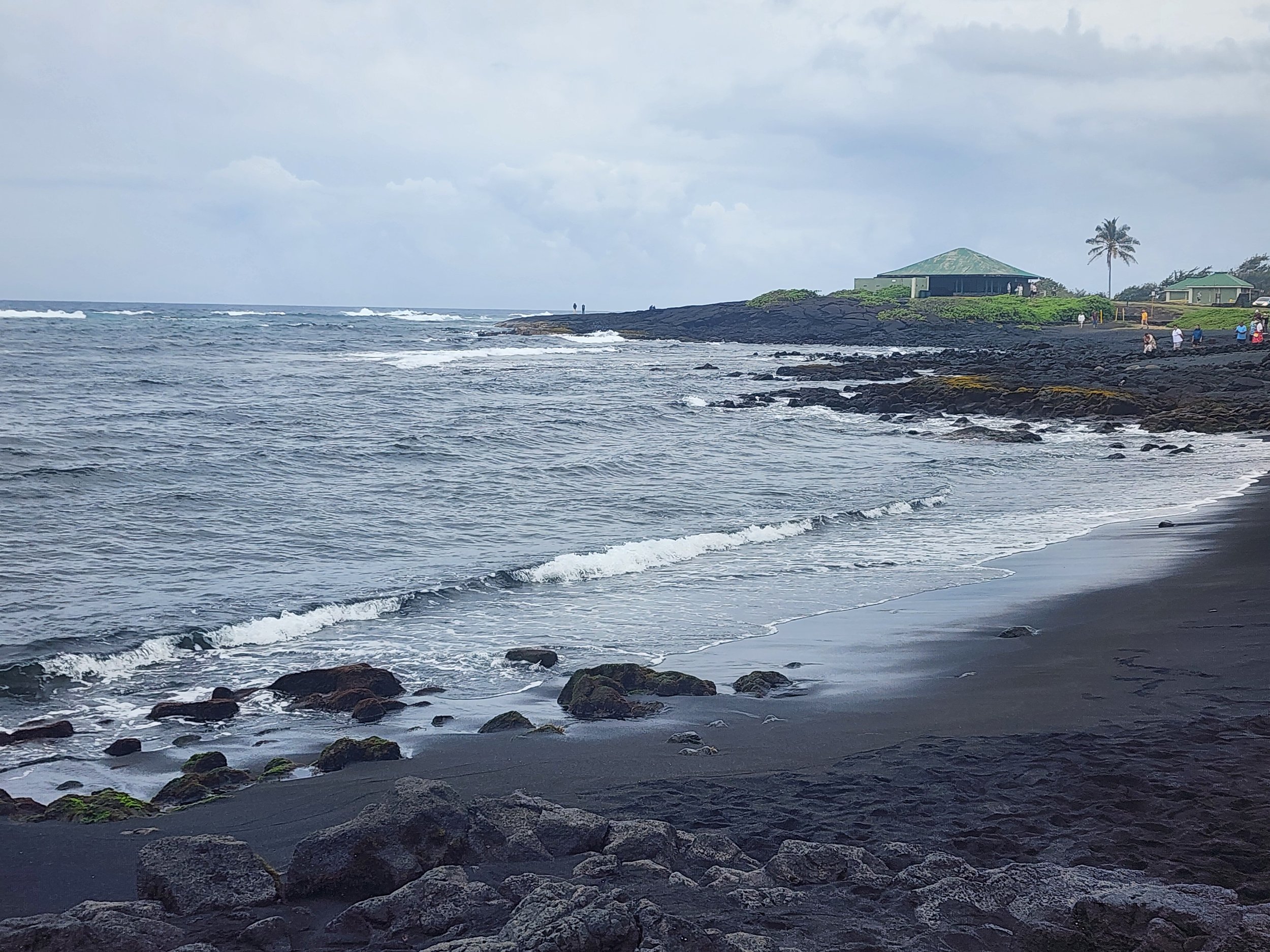 Punaluʻu Black Sand Beach