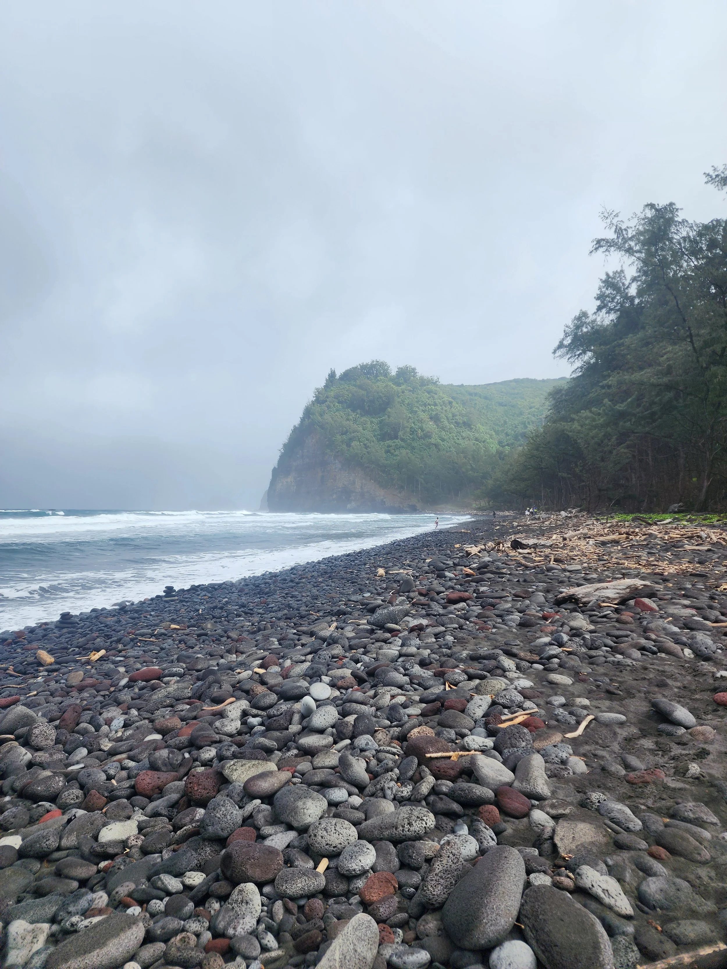Beach Part II at Pololū Valley Lookout
