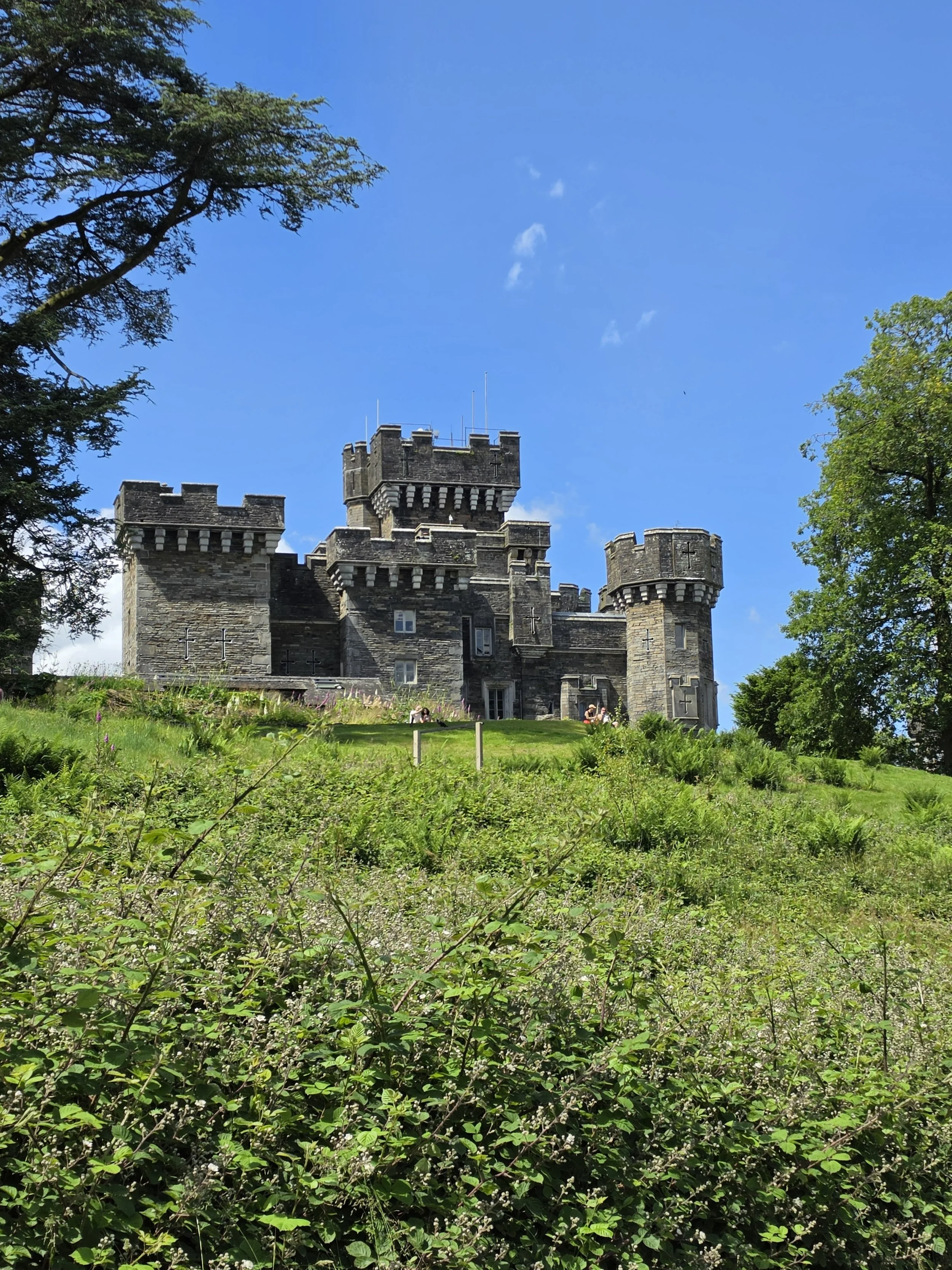 Wray Castle from the gardens