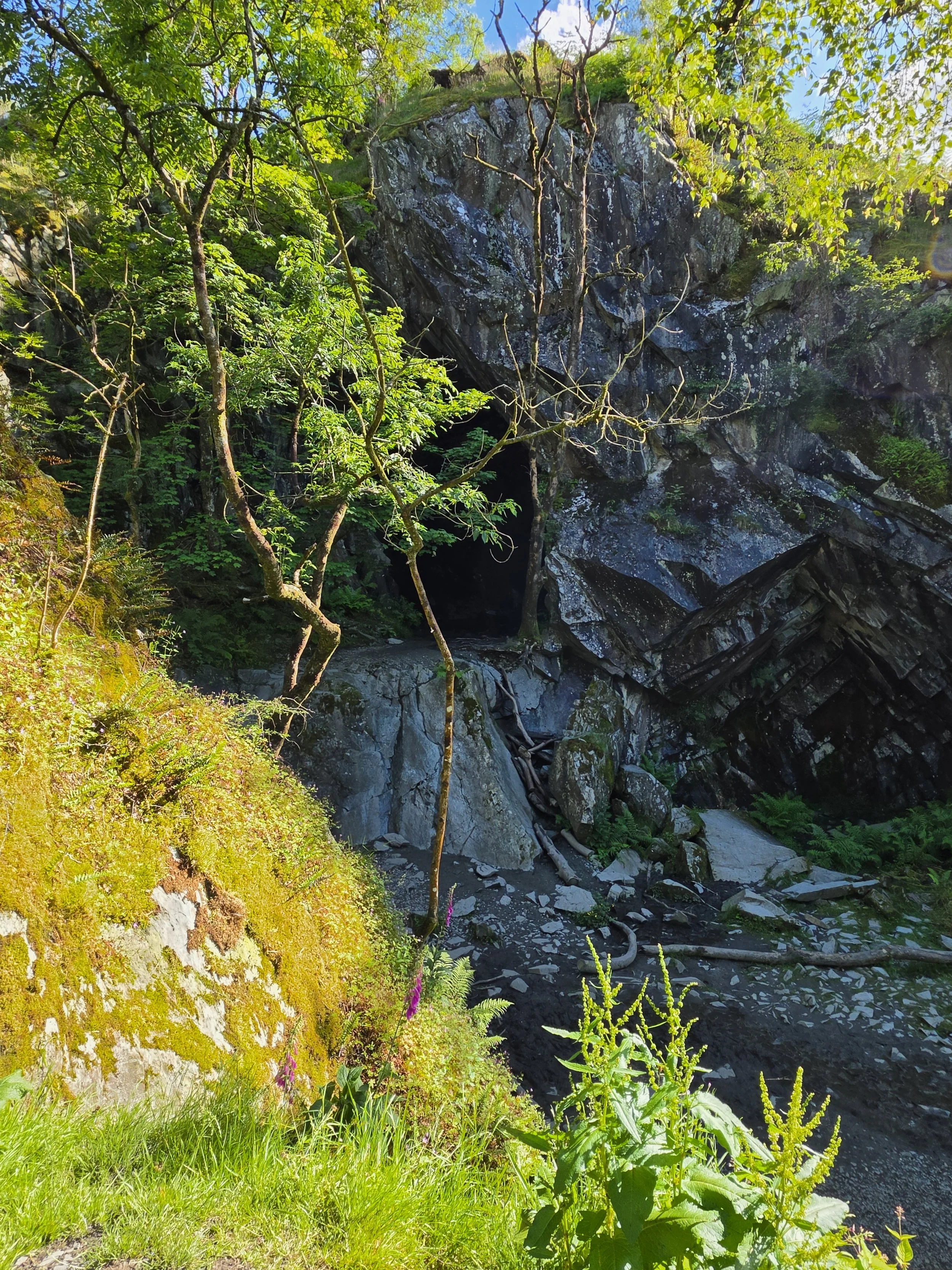 Path to Rydal Cave
