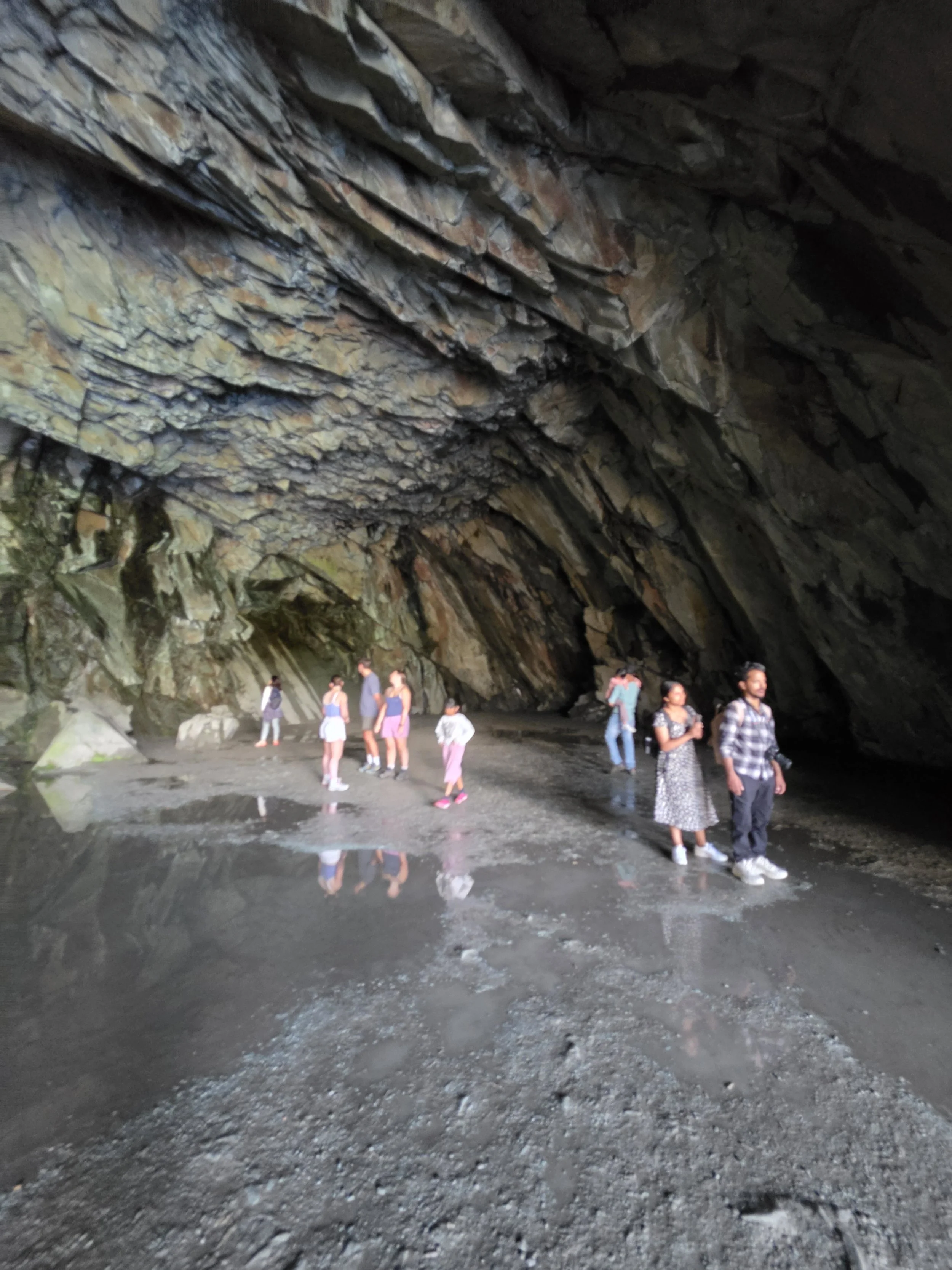 Inside Rydal Cave