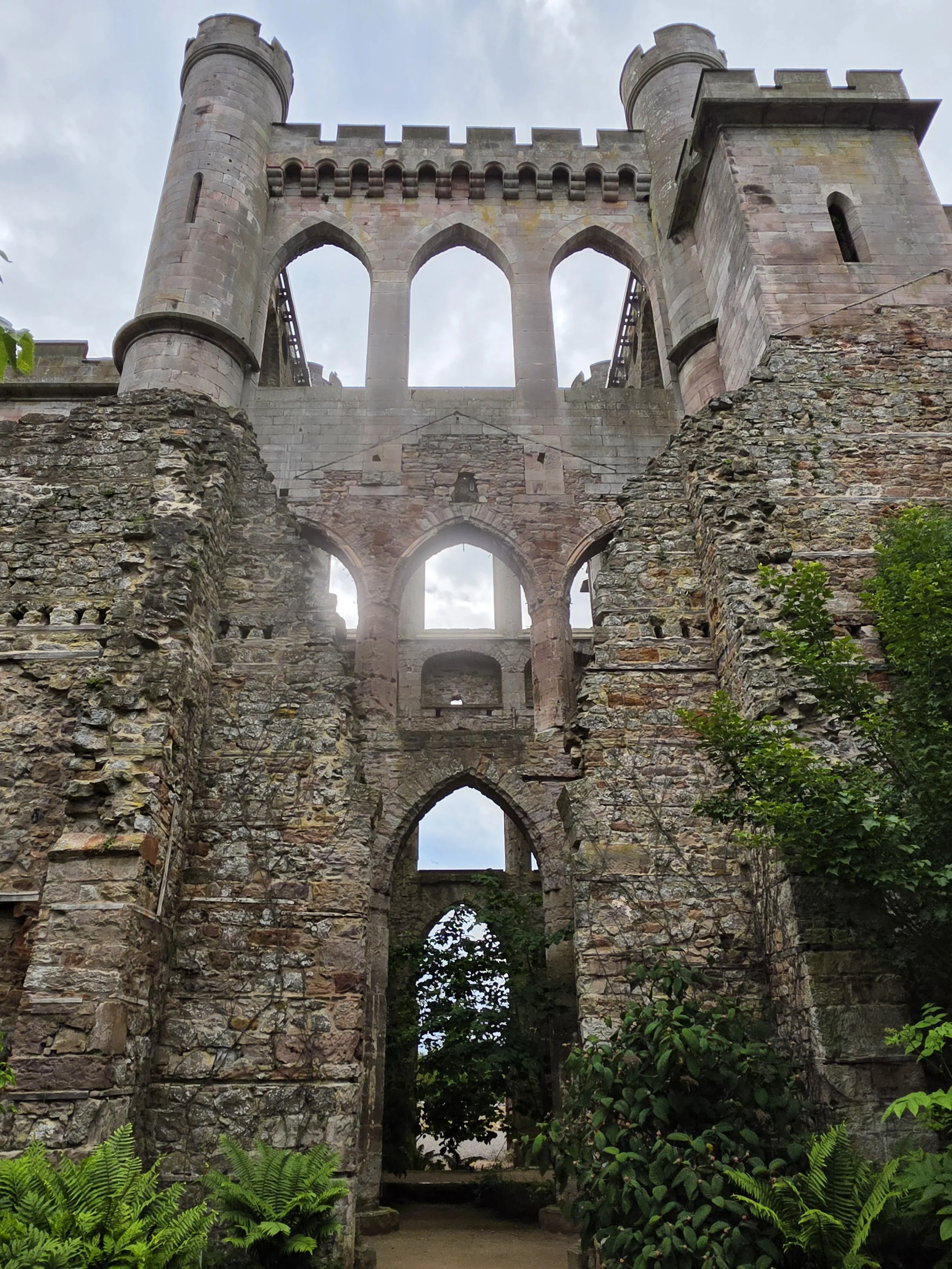 Interior of Lowther Castle