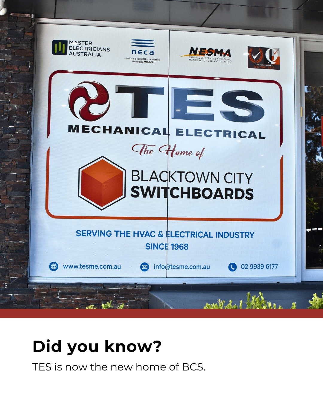 A name trusted since 1982, BCS has built a reputation for delivering quality switchboard solutions with a personal touch, supporting industries from mining and electrical generation to water treatment and process control.
 
Now part of the TES family