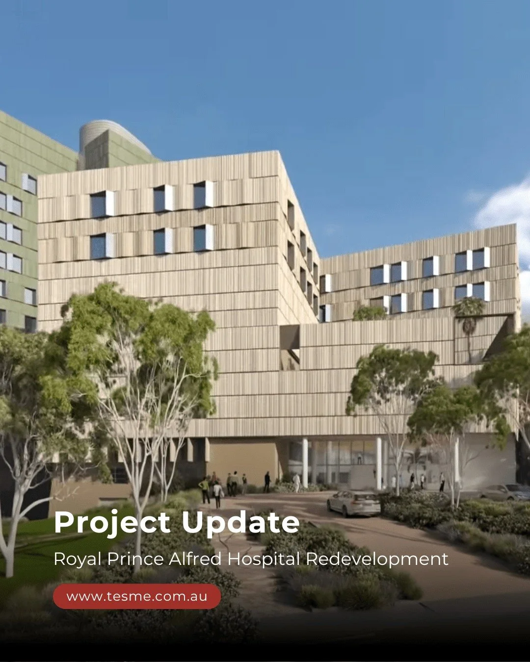 PROJECT UPDATE ⚡
Royal Prince Alfred Hospital Redevelopment &ndash; Sydney

The redevelopment will expand and modernise facilities, including:
🏥 New state-of-the-art operating theatres and imaging services
👶 Expanded neonatal intensive care service