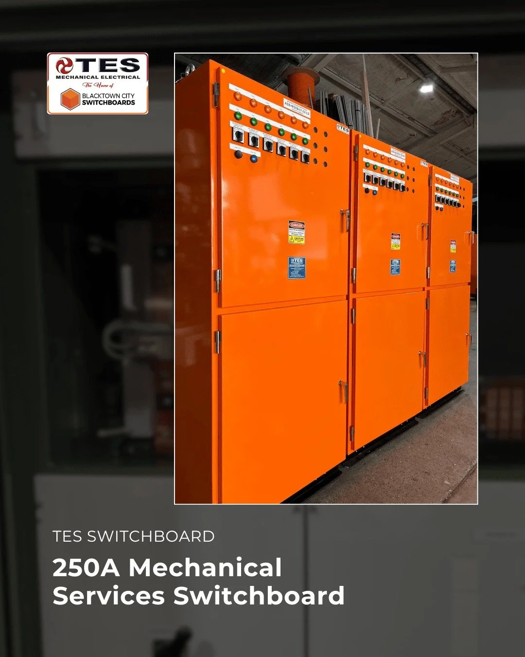 🔌 TES Switchboard: 250A Mechanical Services Switchboard (MSSB)

Engineered to support critical mechanical infrastructure, this 250A MSSB is built to reliably power essential HVAC systems, including Commercial Air Handling Units.

Designed with perfo