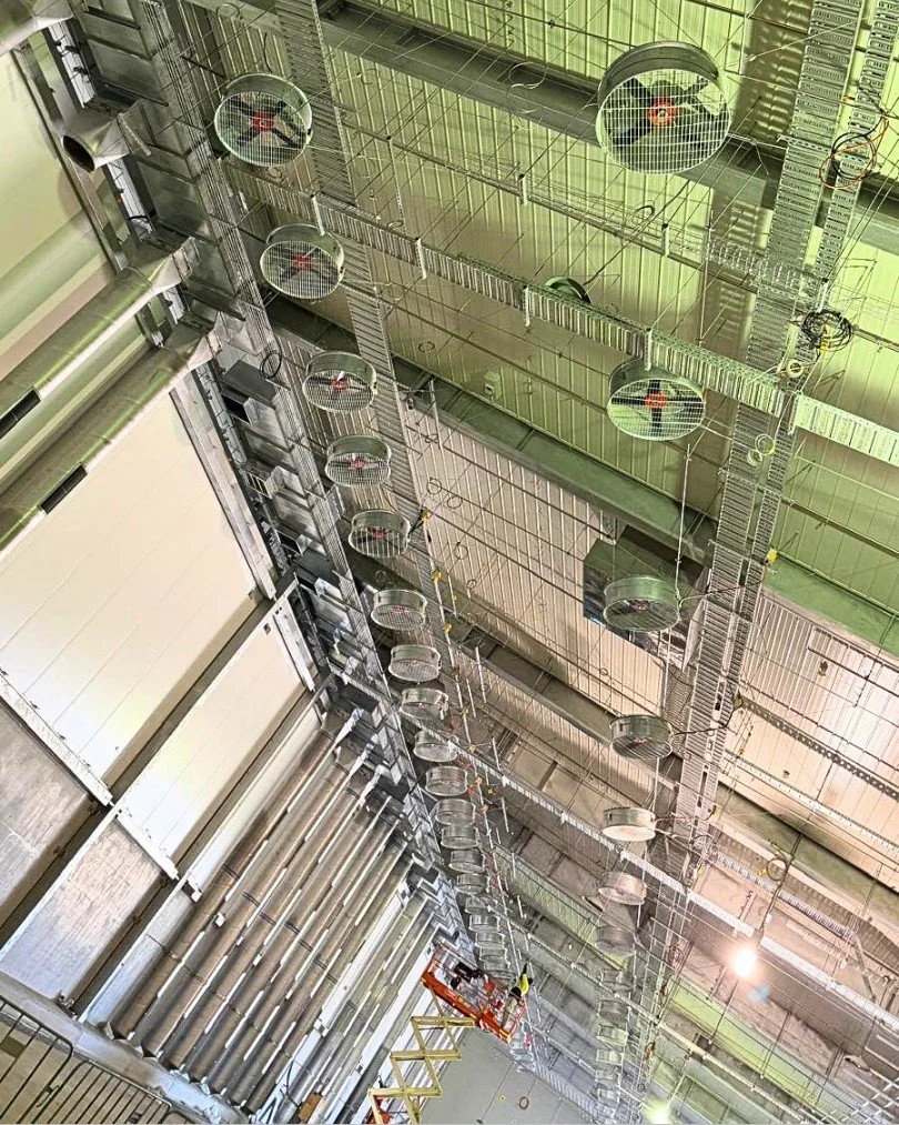 A closer look at the extensive cable tray coordination and ventilation fan installation at our recent Chicken Processing Plant project. 🔍

Delivering reliable power and control circuits requires meticulous planning, especially in demanding environme