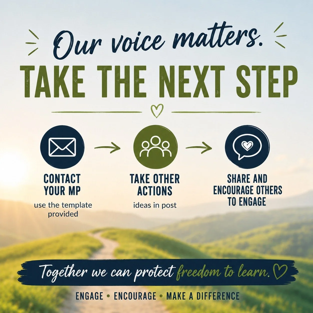 Read, Share and Act!