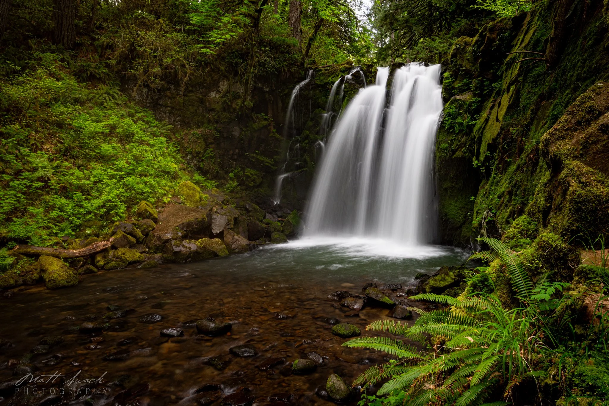  A beautiful Spring day at Majestic Falls in Oregon   
Also available as high quality and fine art prints.
 View available print options here 