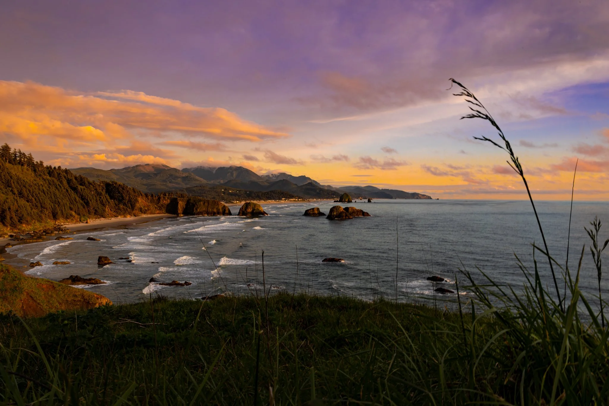  A gorgeous evening exploring Ecola Point in Oregon   