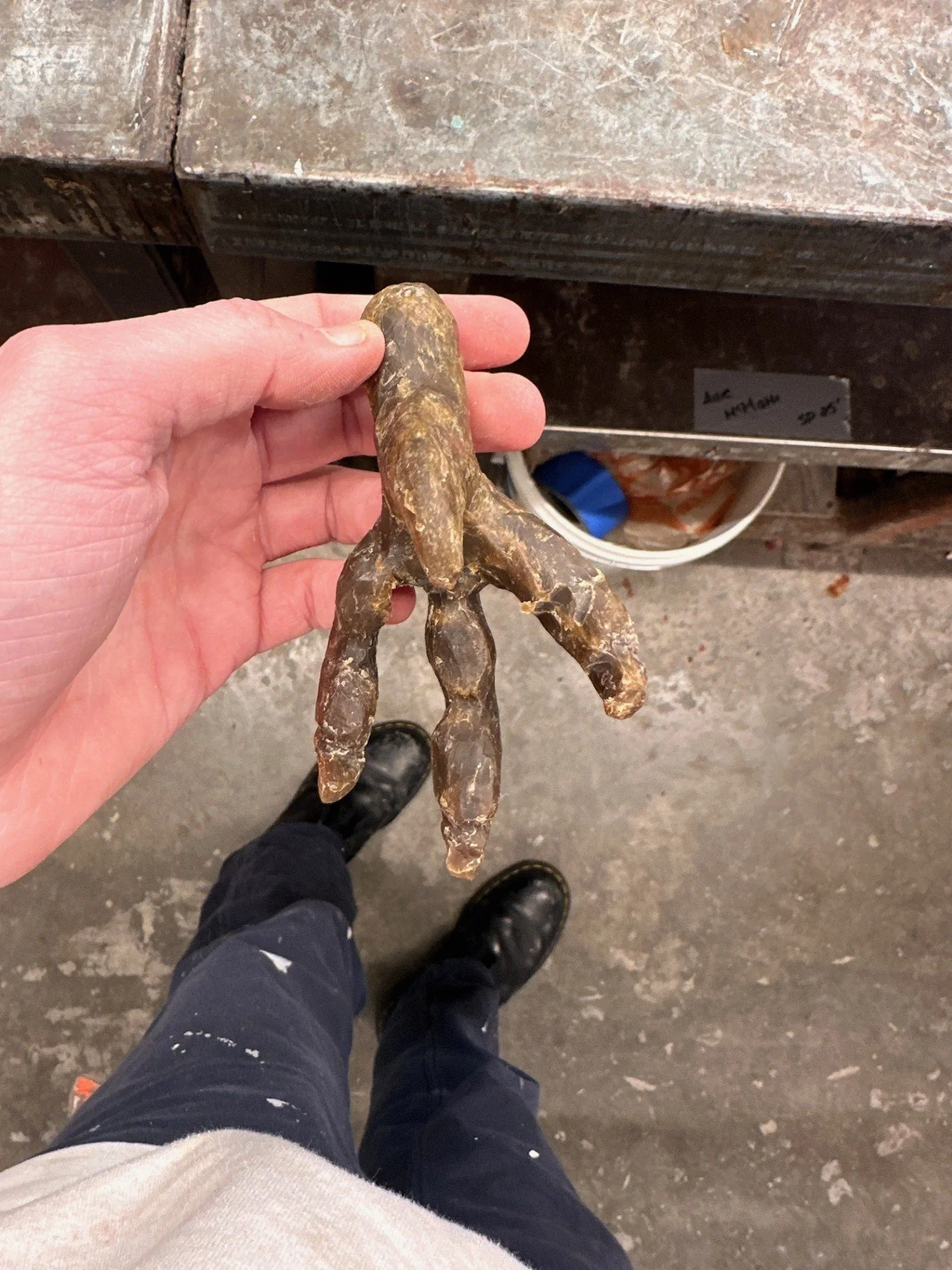 Process of wax form 1