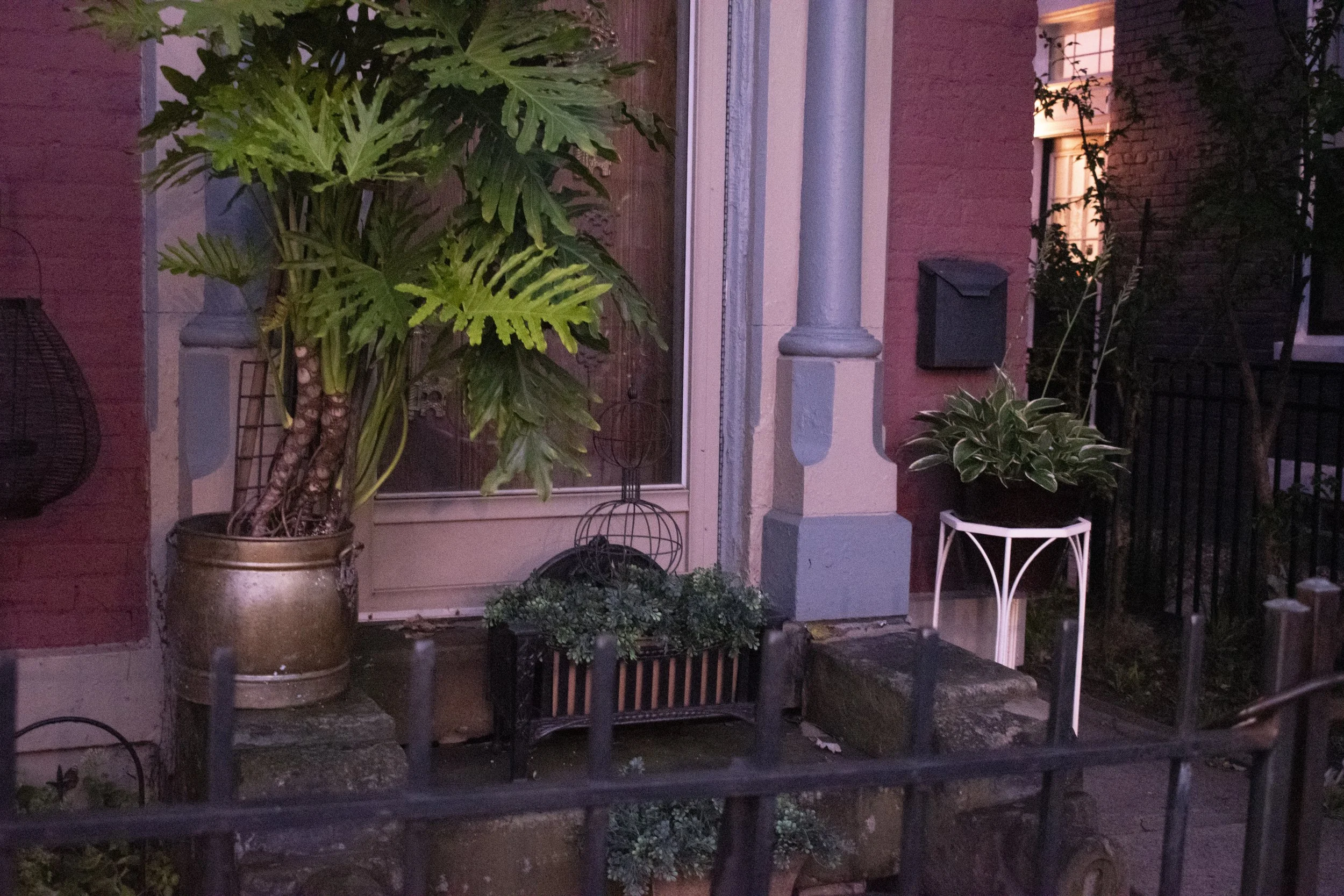 Pink Plant Porch