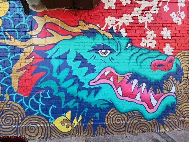 Completed Dragon Detail