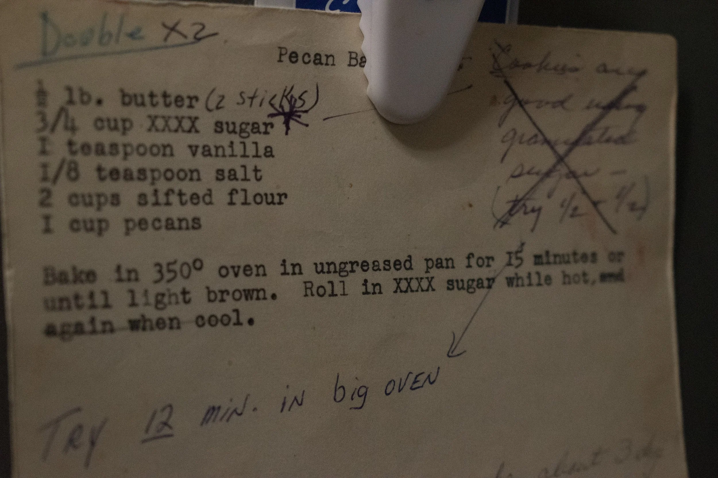 Revised Recipe