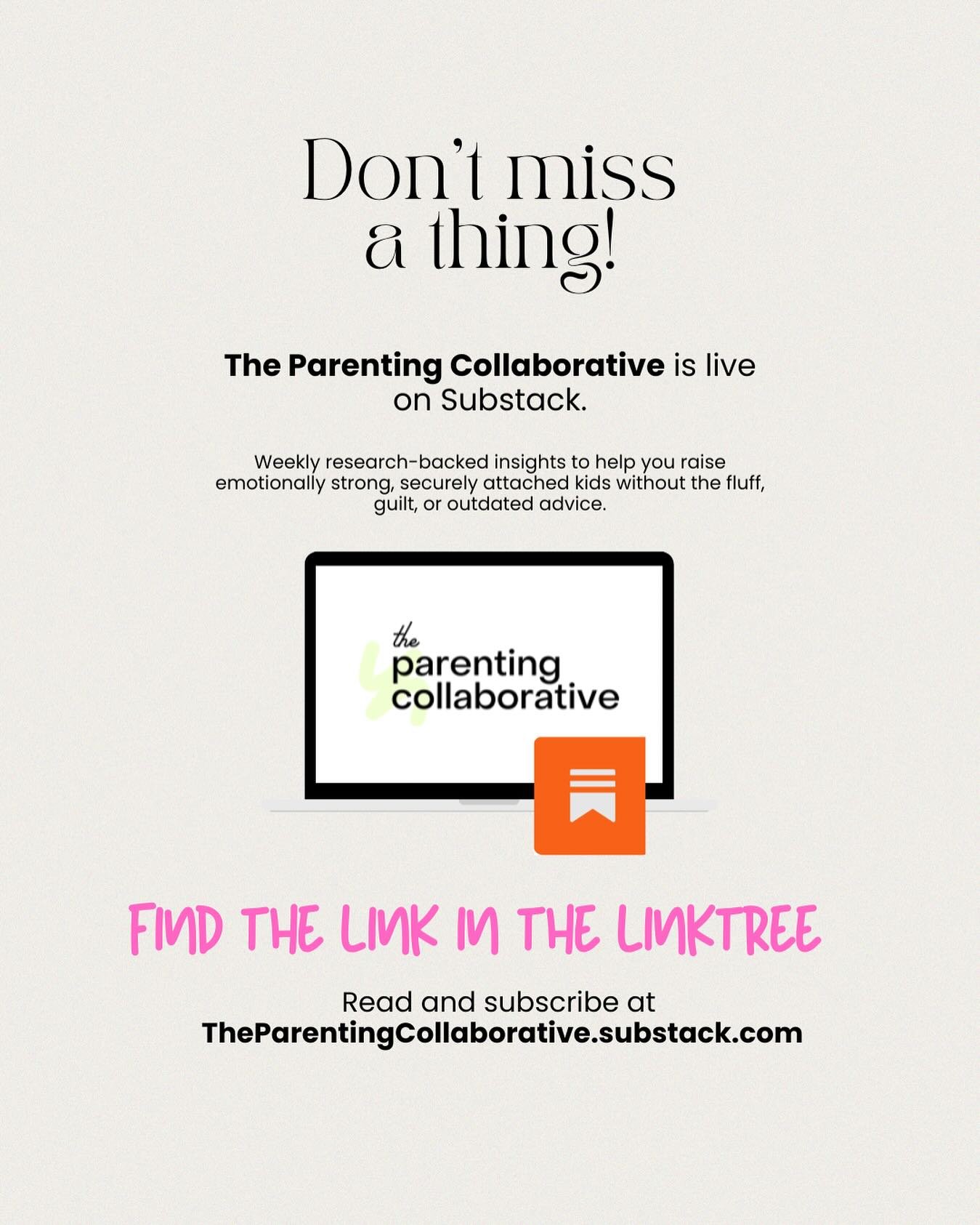 There&rsquo;s a lot of parenting advice out there. Most of it is too fluffy, too shamey, or completely detached from what kids actually need and generic at best.

This is different.

🧠 Every week on Substack, I break down:
&ndash; The parenting rese
