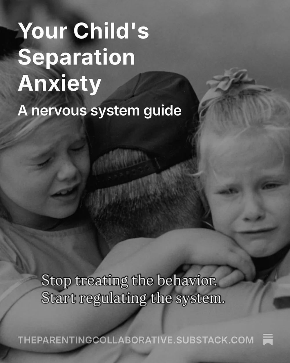 Your kid&rsquo;s separation anxiety isn&rsquo;t about being clingy. It&rsquo;s their nervous system doing exactly what it&rsquo;s designed to do when safety signals break down. 

Most advice tells you to desensitize or push through. That actually dys
