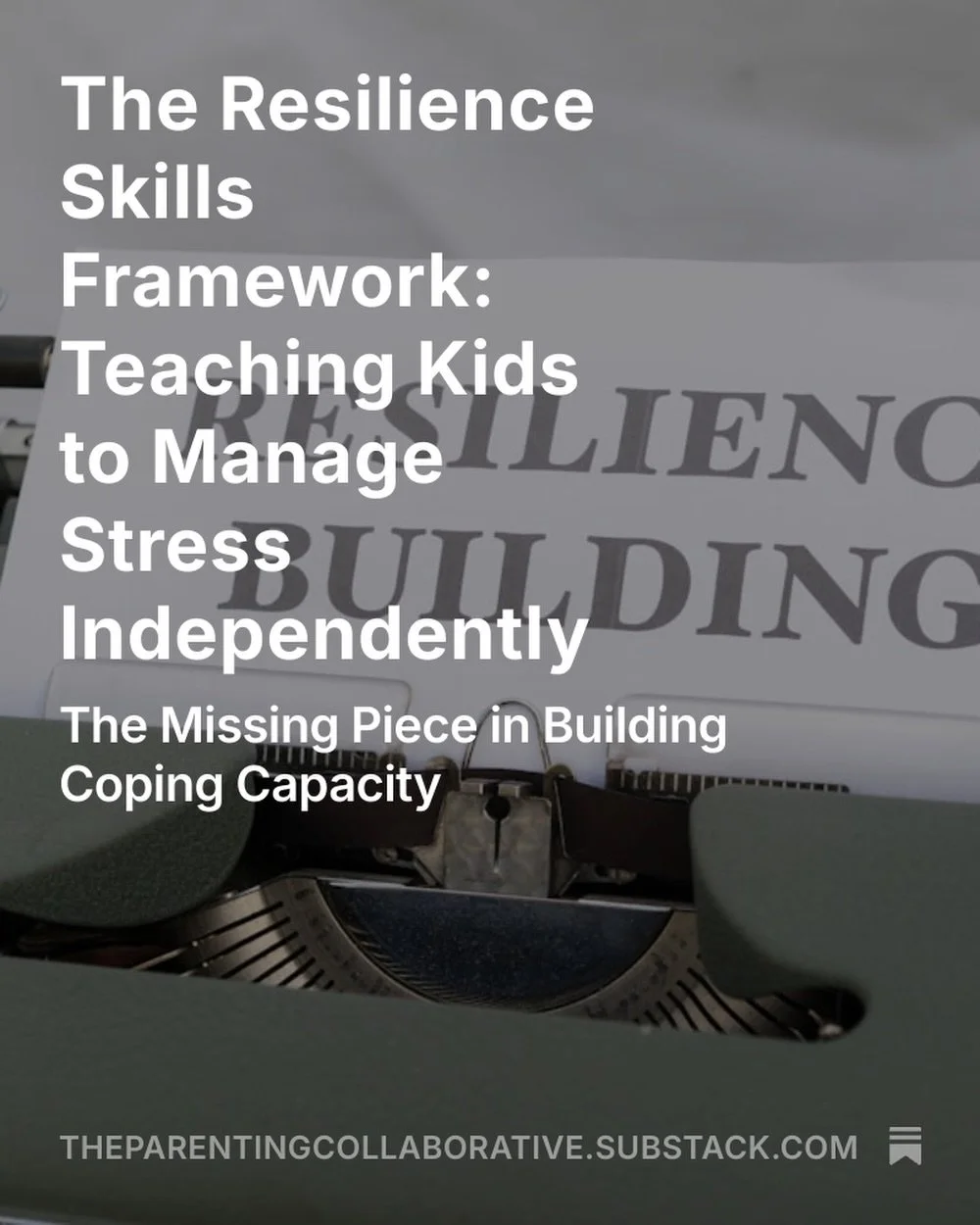 Most parents think resilience means teaching kids to bounce back. To push through. To not complain.

But that&rsquo;s not resilience. That&rsquo;s endurance. And there&rsquo;s a difference.

A child who never complains isn&rsquo;t resilient&mdash;the