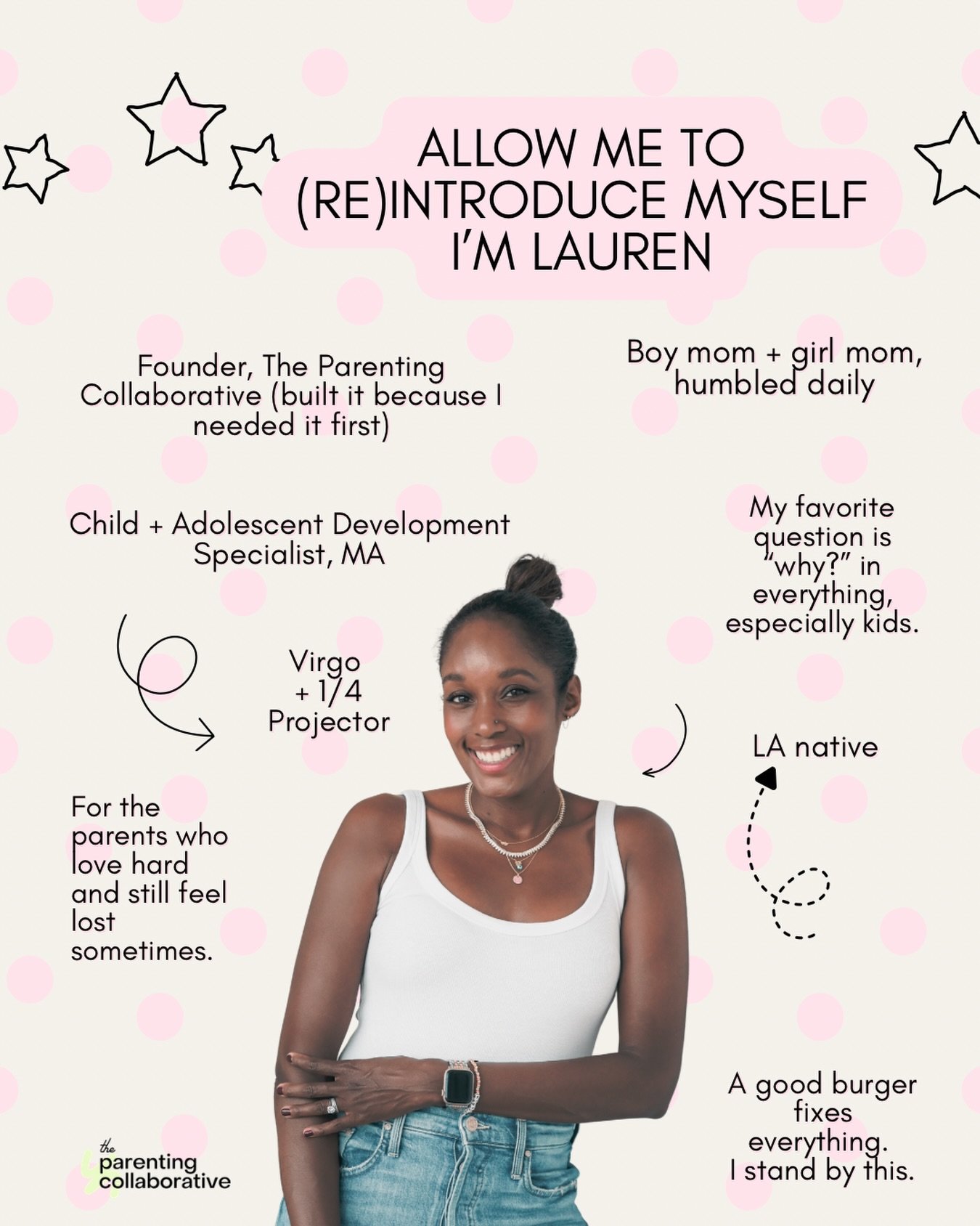 ALLOW ME TO (RE)INTRODUCE MYSELF.

I&rsquo;m Lauren, and with so many new faces here it felt like the right time to properly say hi.

I came to this work through the back door. Years in event production, then I had my own kids and became completely c