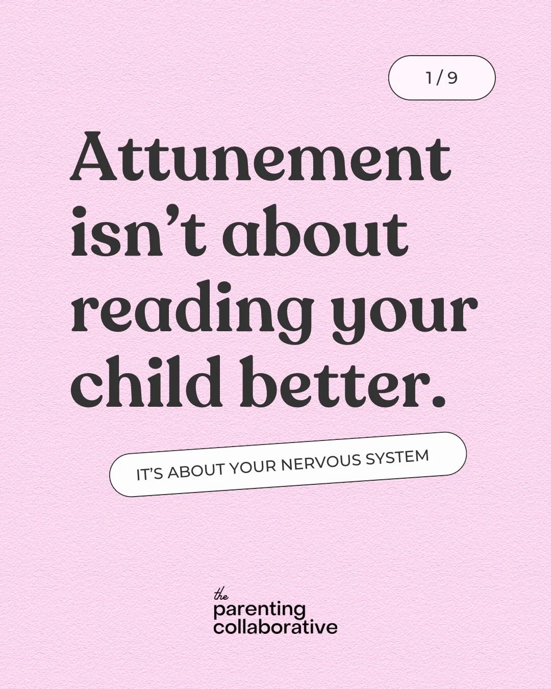 Most parenting content tells you to read your child better.
That&rsquo;s not where attunement lives.

Attunement isn&rsquo;t a skill you develop toward your child.
It&rsquo;s a state your nervous system is either in or it isn&rsquo;t.

A regulated ne