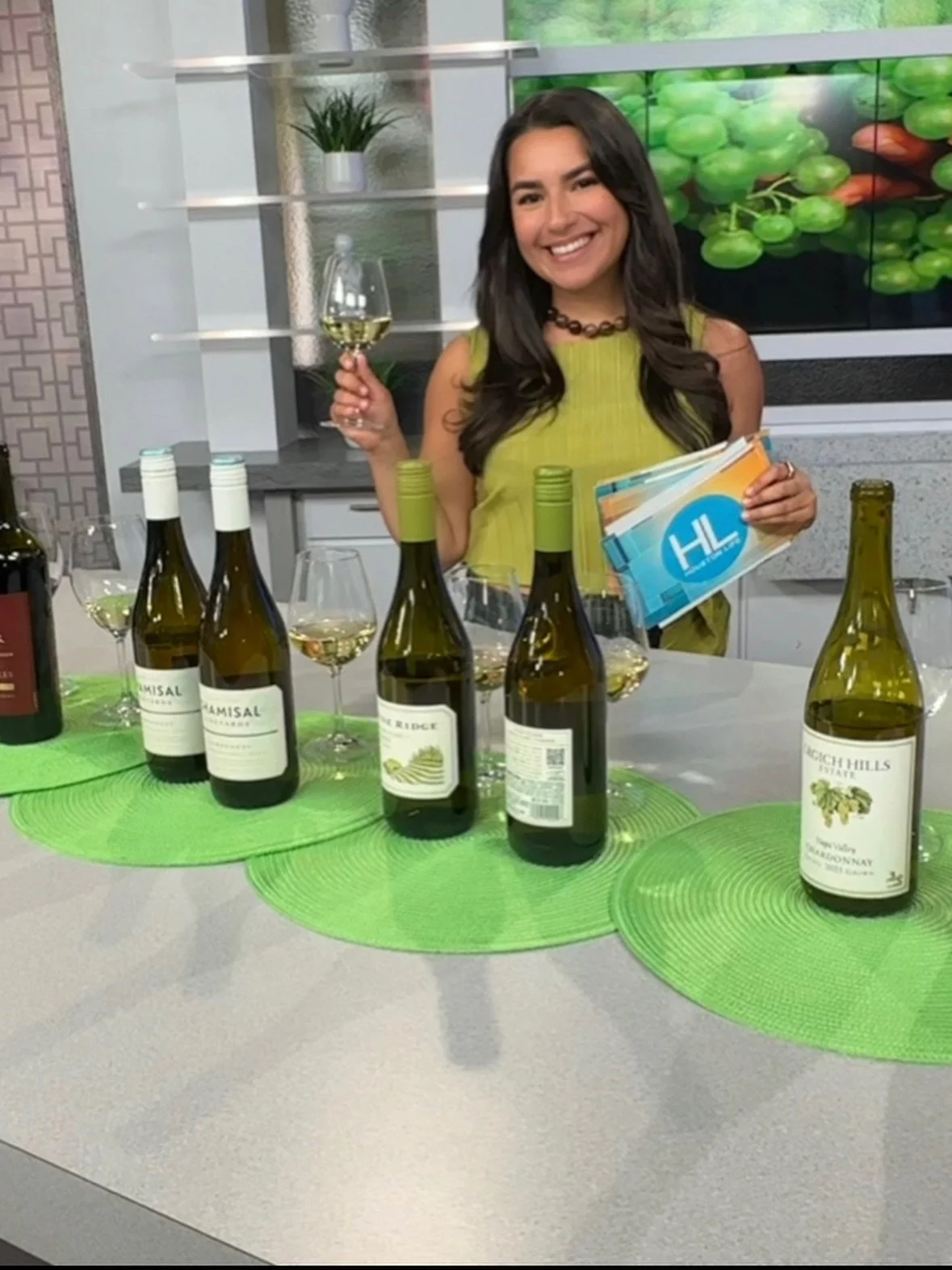 HI APRIL 🌱 visited my friends @kprc2derrick &amp; @kprc2laurenkelly at @houstonlifetv to chat about eco-friendly wines and practices for earth month 🌎🍷