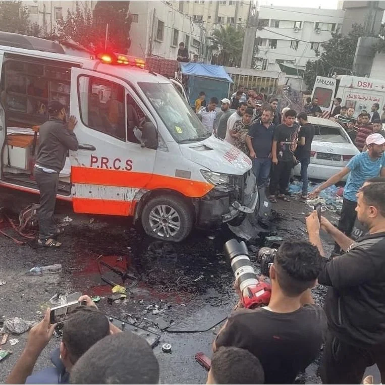 Ambulance attacks in Gaza