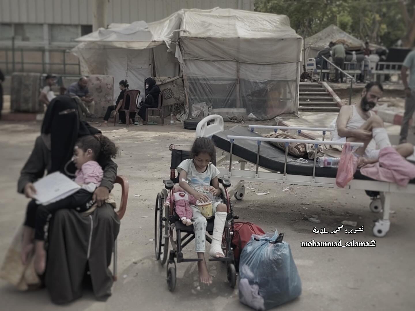 European Gaza Hospital - Photo by Mohammad Salama