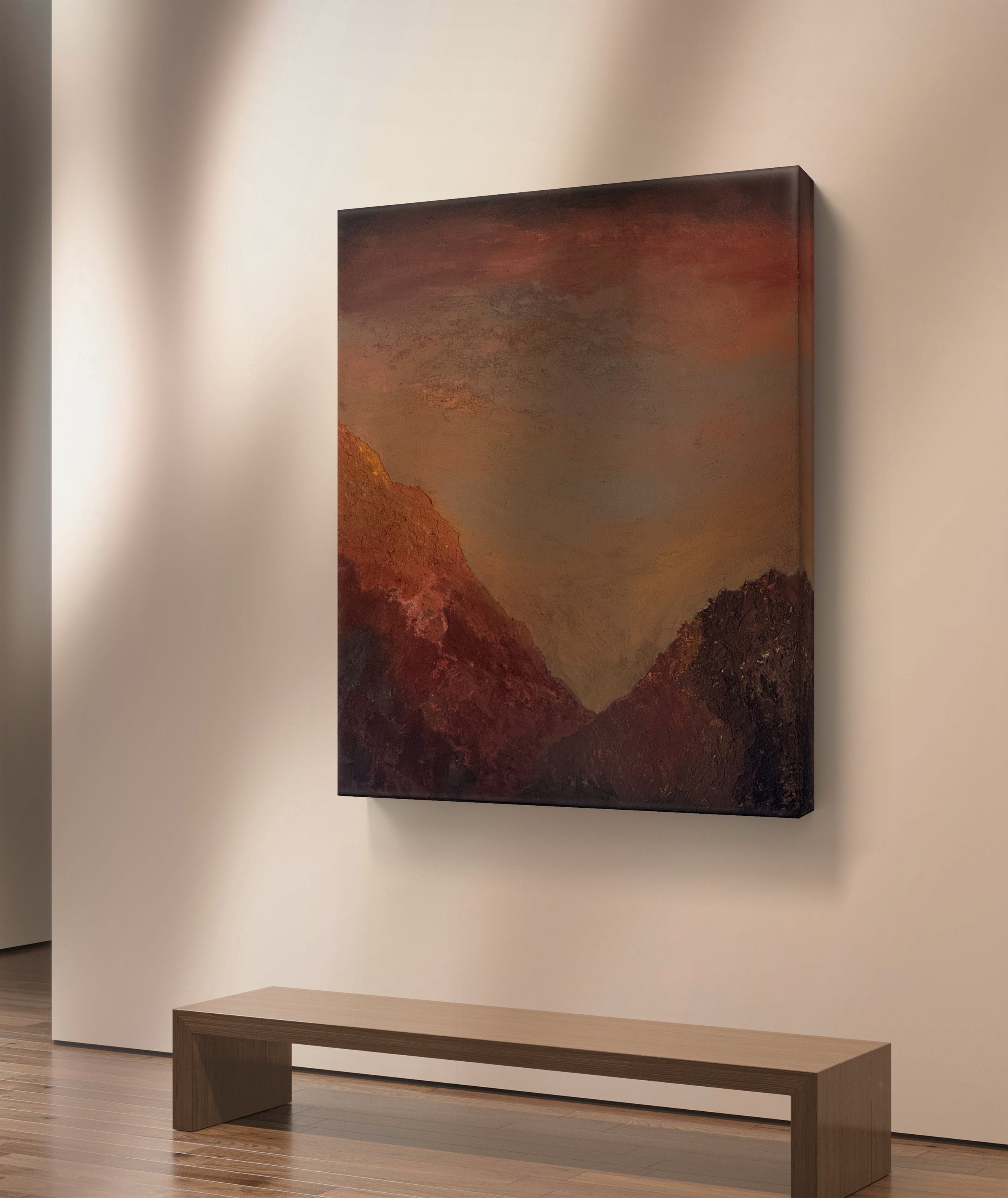 'Built From Nothing'
48X60in