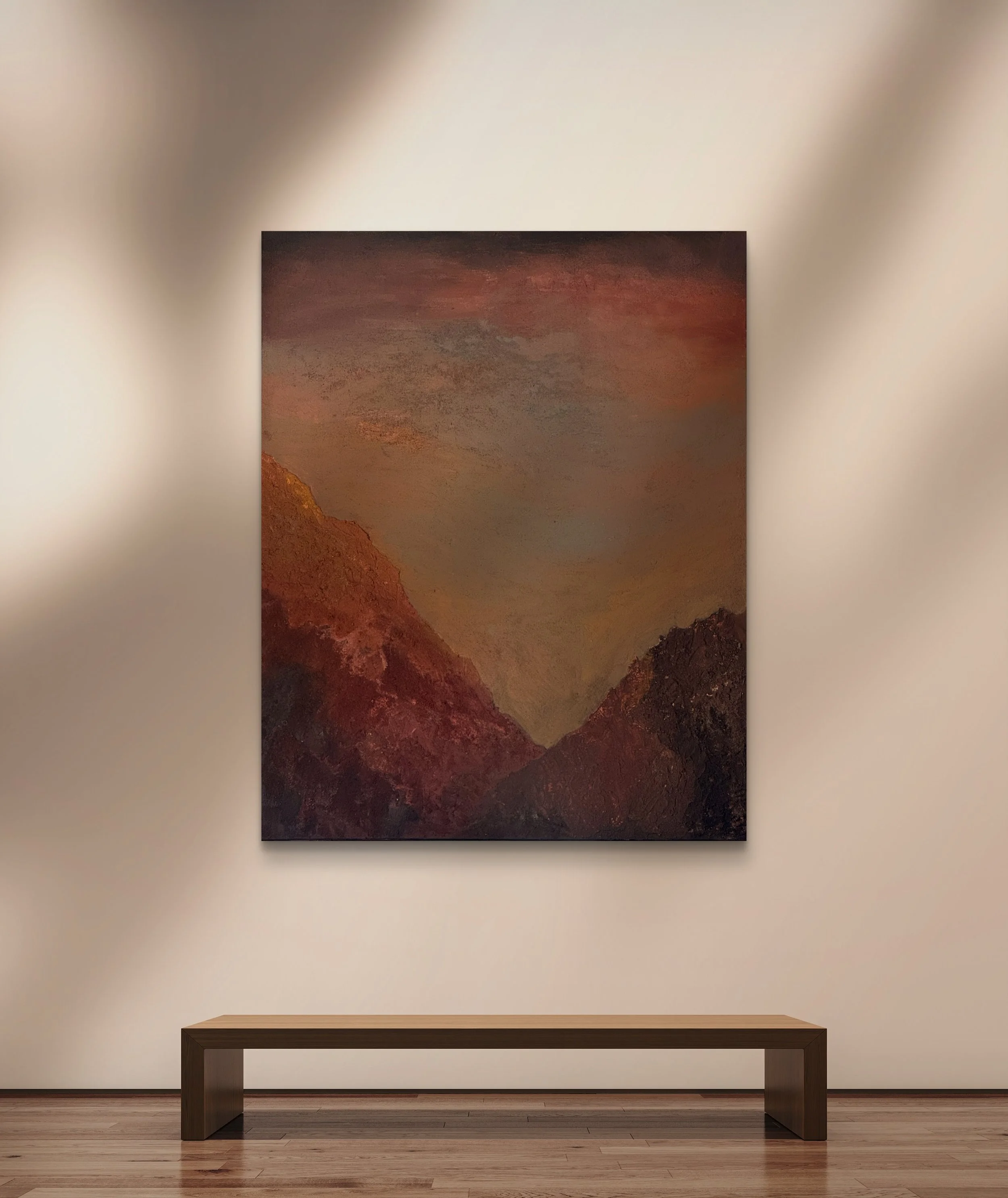 'Built From Nothing'
48X60in