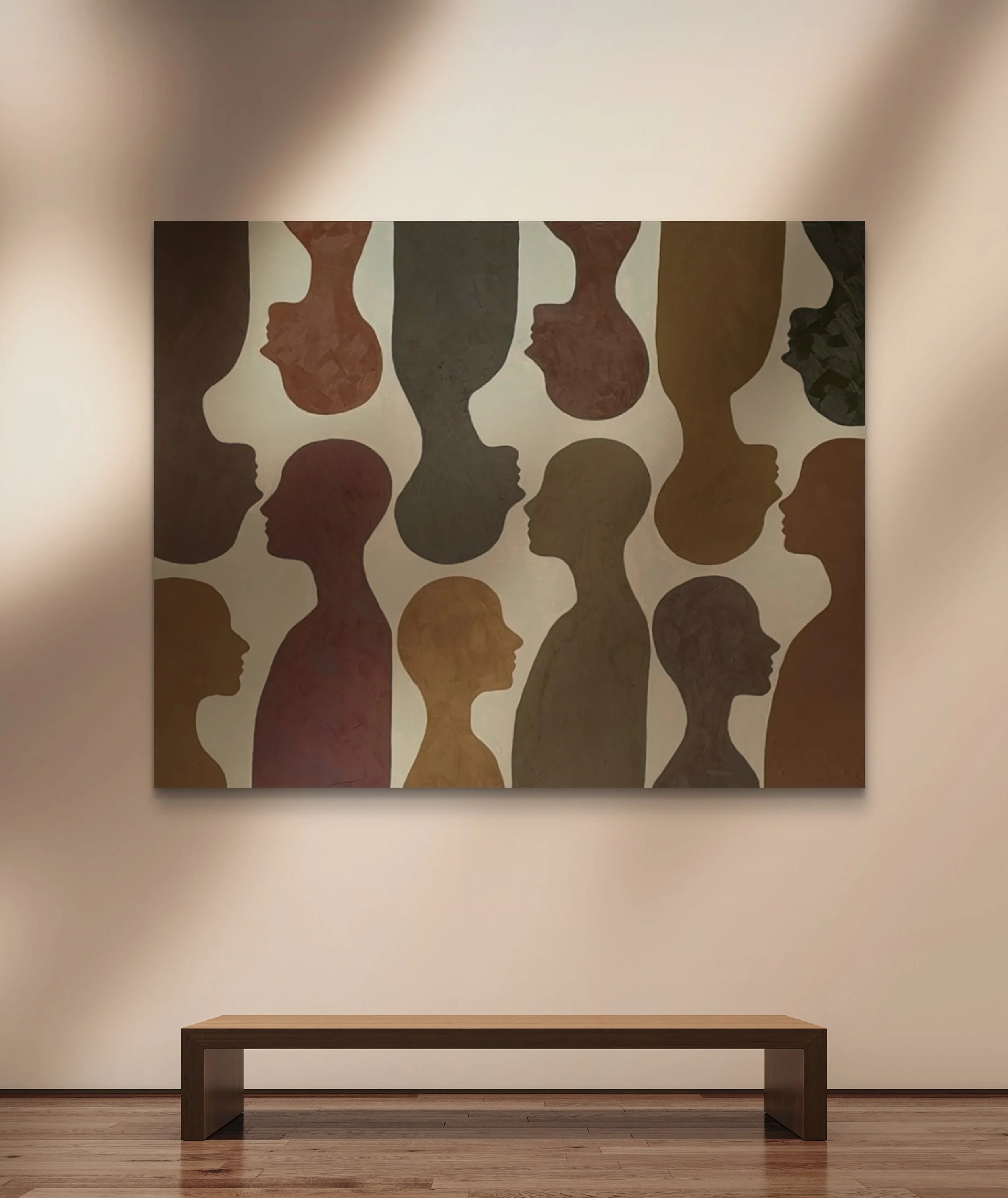 'Eye to Eye'
48x60in