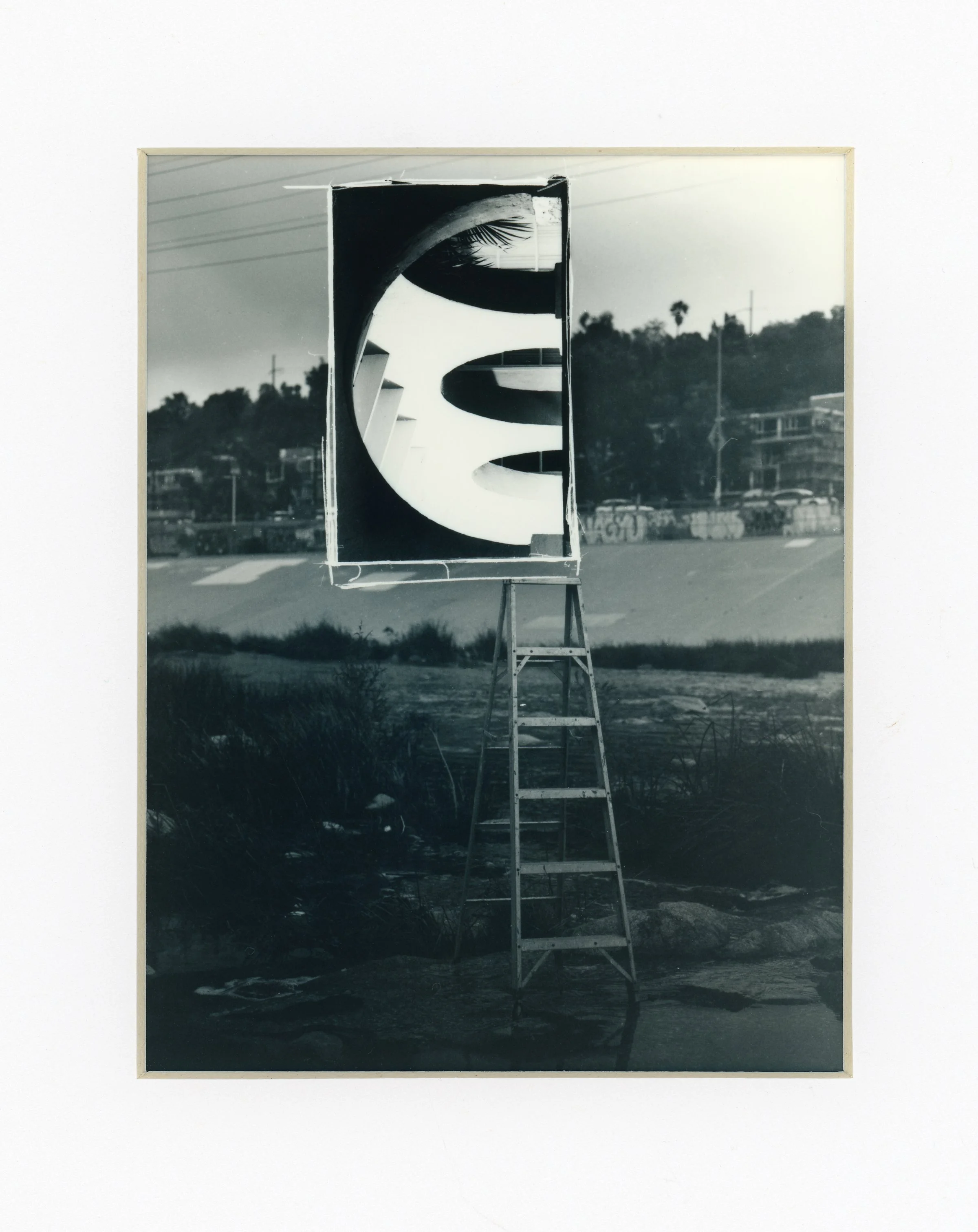 4x5 Silver Gelatin Print; Ilford Fiber Based Matte; Iron Blue Toner