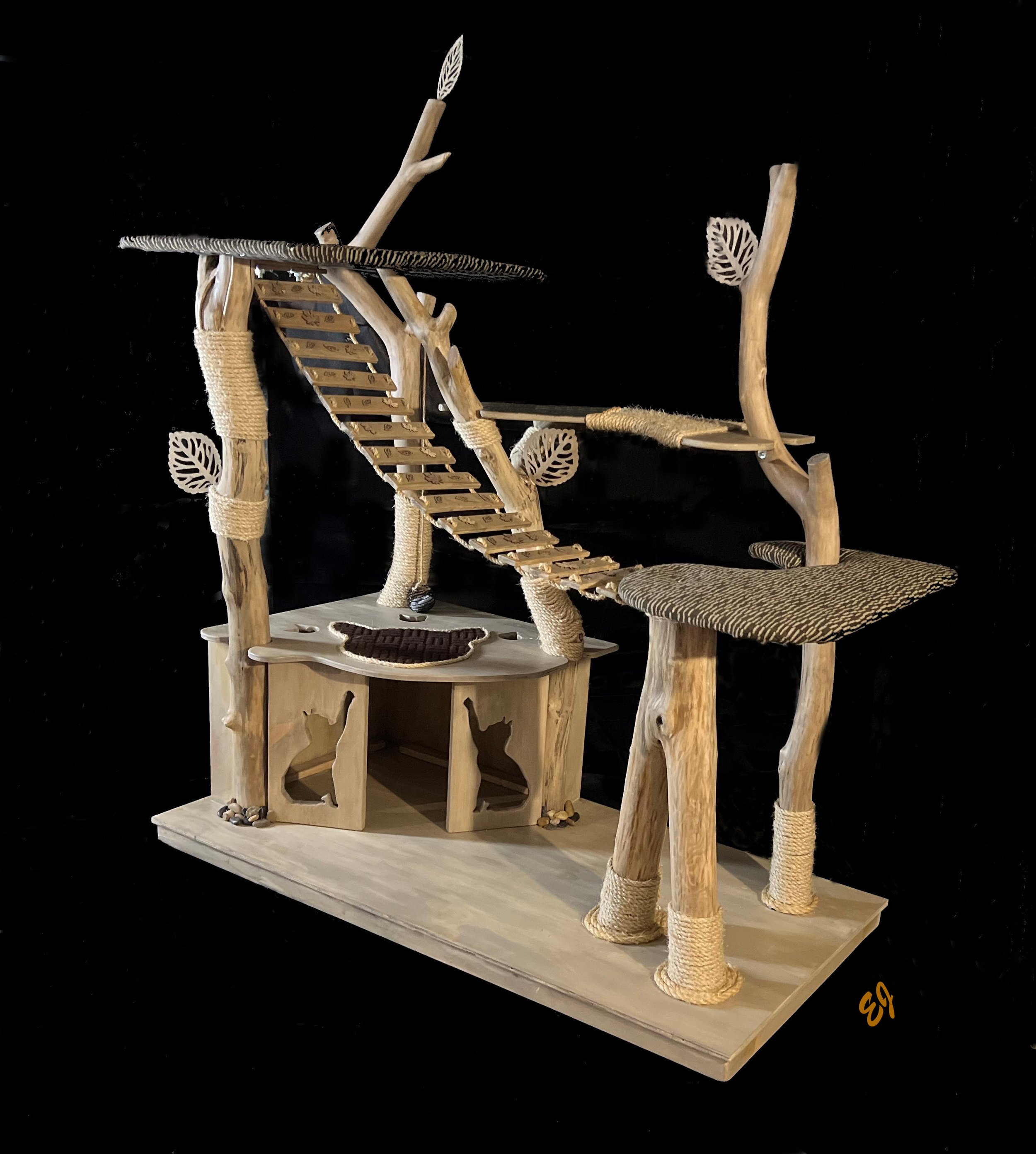 Jungle Hideaway Cat Tree