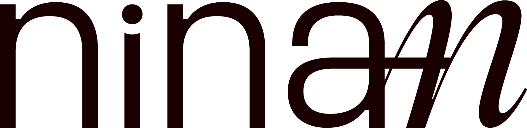 nina-n logo in black