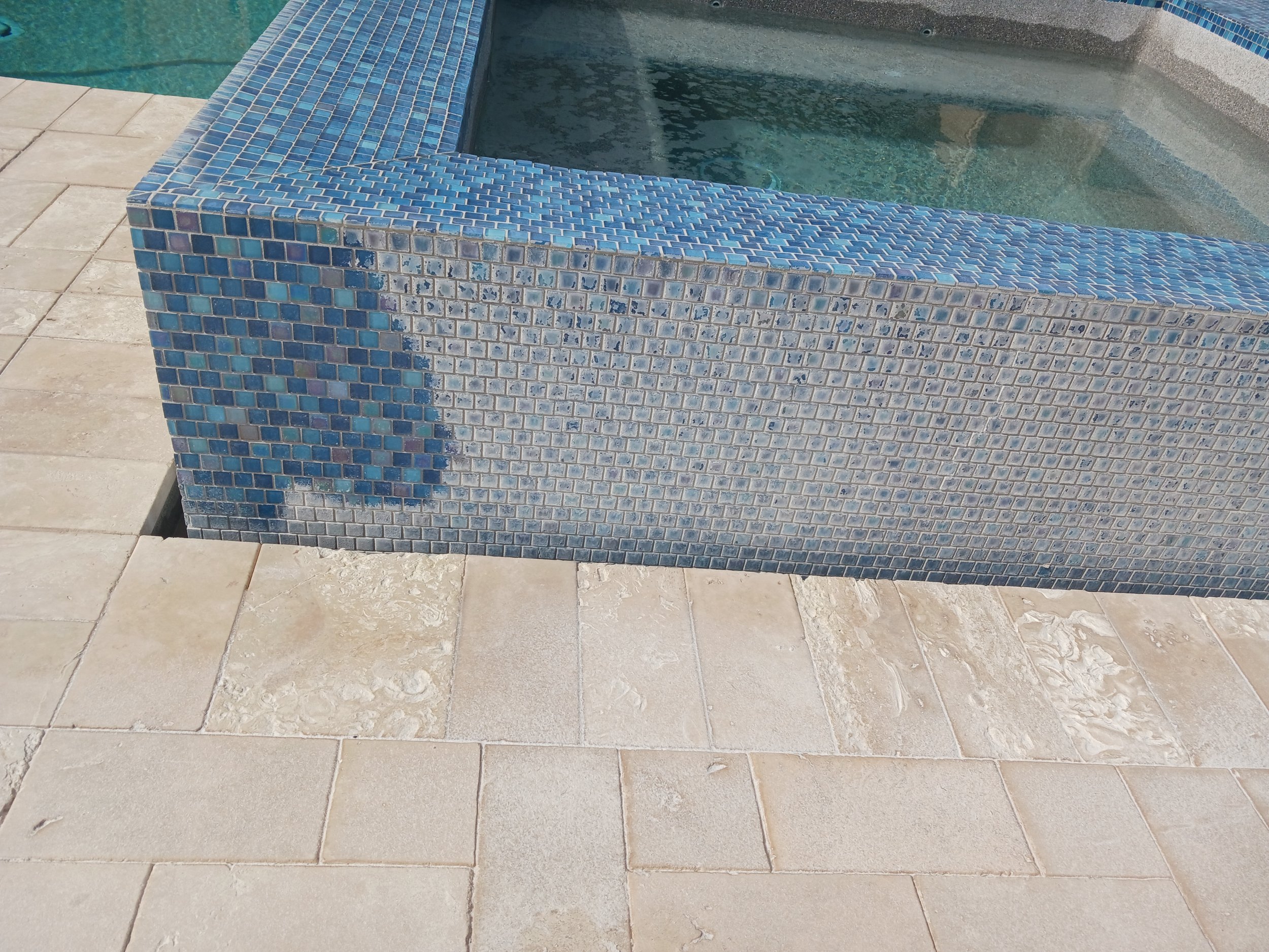 Veteran Pool Tile Cleaning