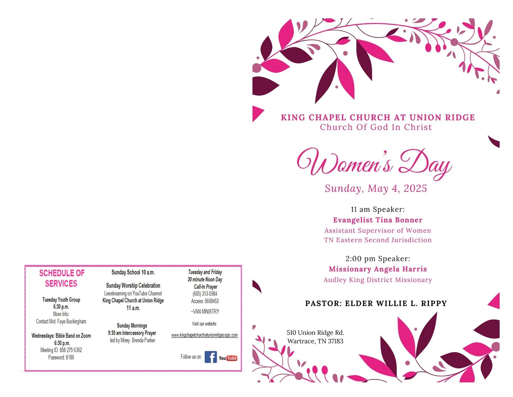 Program Cover