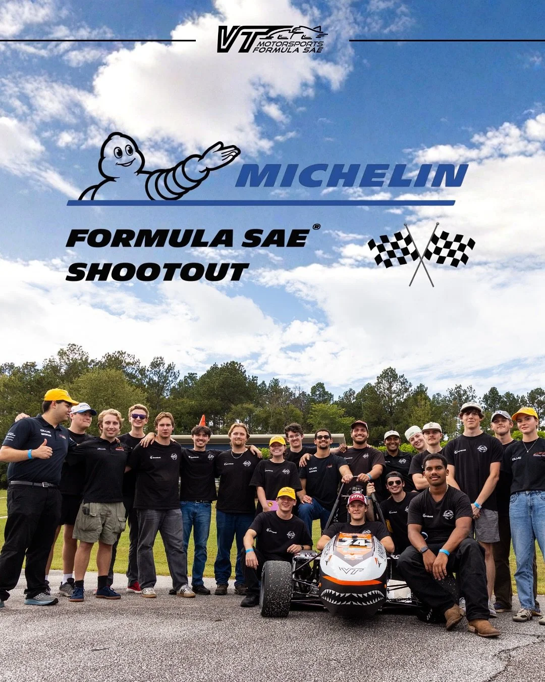 VT Motorsports was proud to compete in the @michelinusa 2025 Formula SAE Shootout. 

While our results were not what we hoped for, we&rsquo;re ready to take the lessons we learned and push the limits heading into next season.

This race marks the fin