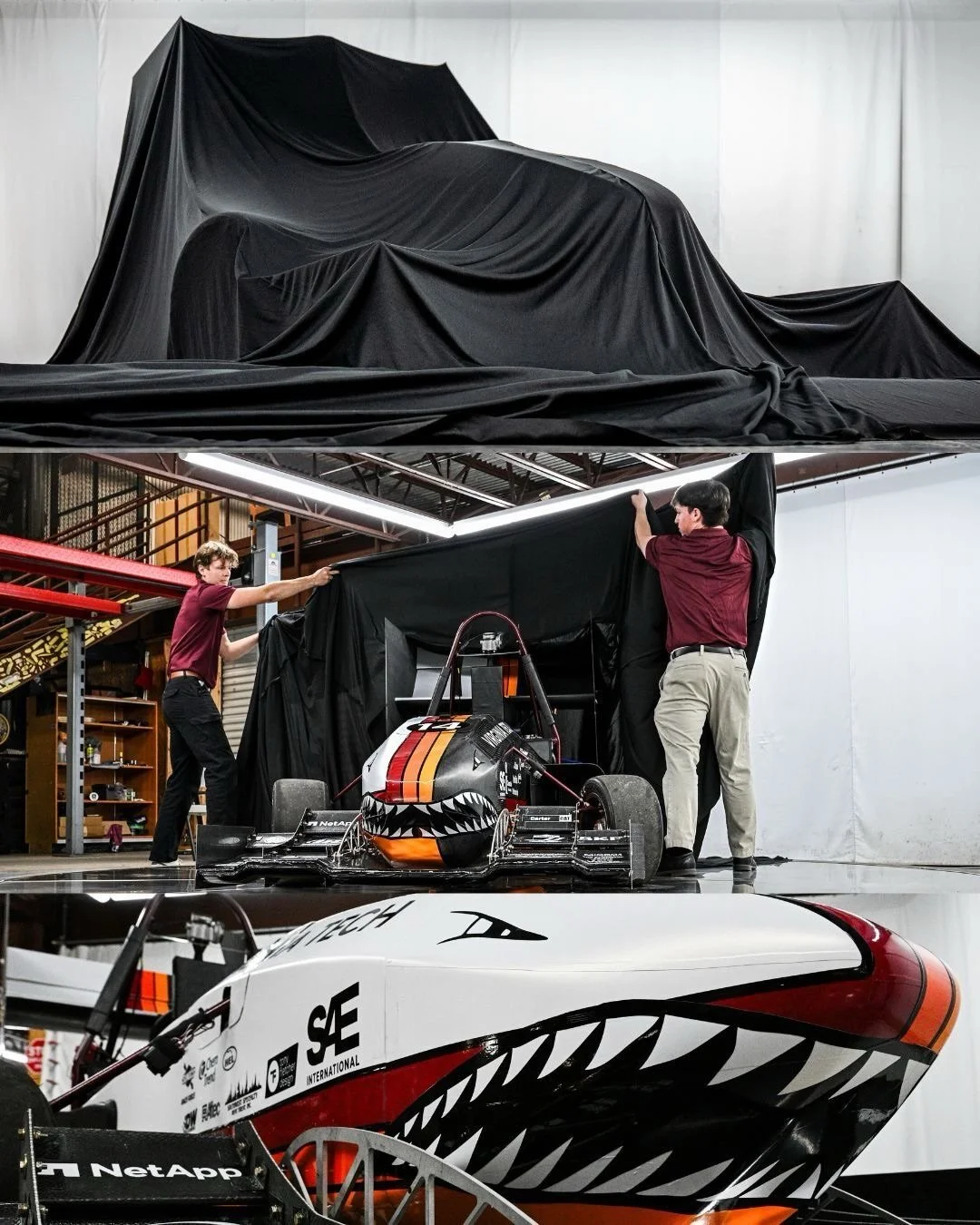 Built in Blacksburg to win in Michigan. We are proud to unveil our 2026 IC Competition Car.

A huge thank you to @duncanimportsandclassics, one of the largest Japanese exotic importers in the country, for hosting this event.

#formulasae #formulastud