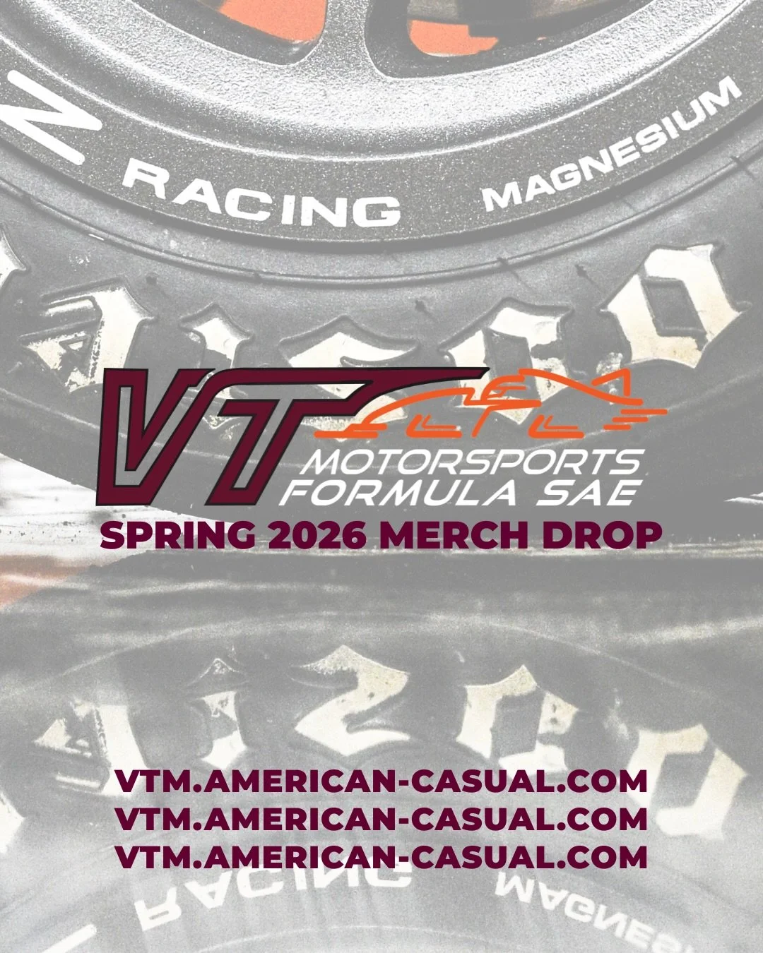 Store Closes May 8th | Link in bio 

🏁New merch, Same winning mindset. 👕🏁