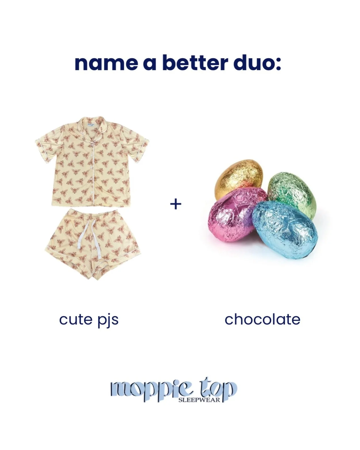 The Easter Essentials: chocolate, sleep ins and new PJs&hellip; Long Weekend = Sorted.

#easteressentials #cottonpjsets #sleepwear