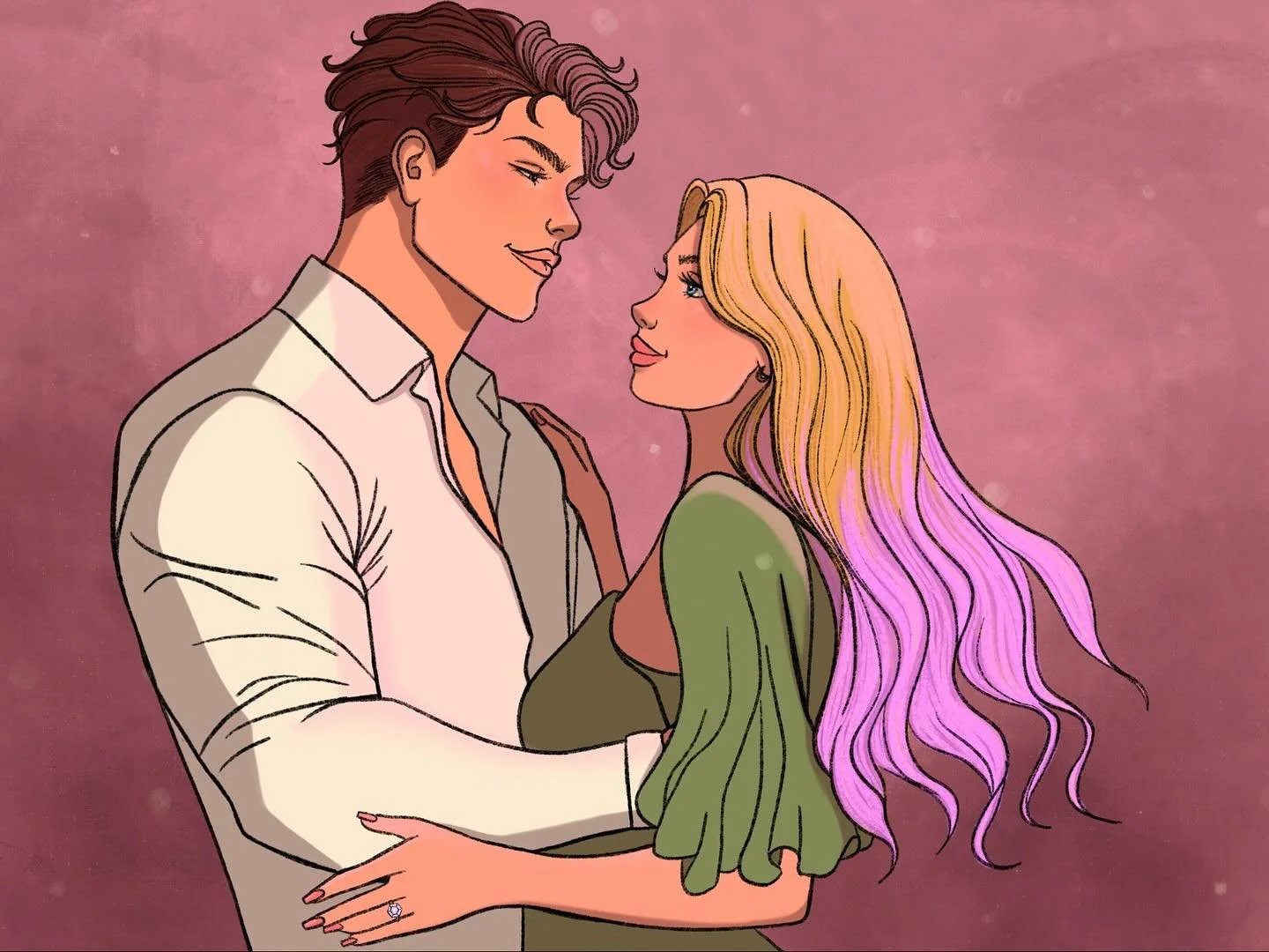 From across the room, I can feel Dana’s gaze on us. Suddenly, I want nothing more than to sell this thing for Hallie. I want everyone to see how happy we are. How happy I can make her.
"We haven’t talked about how far you want to ta