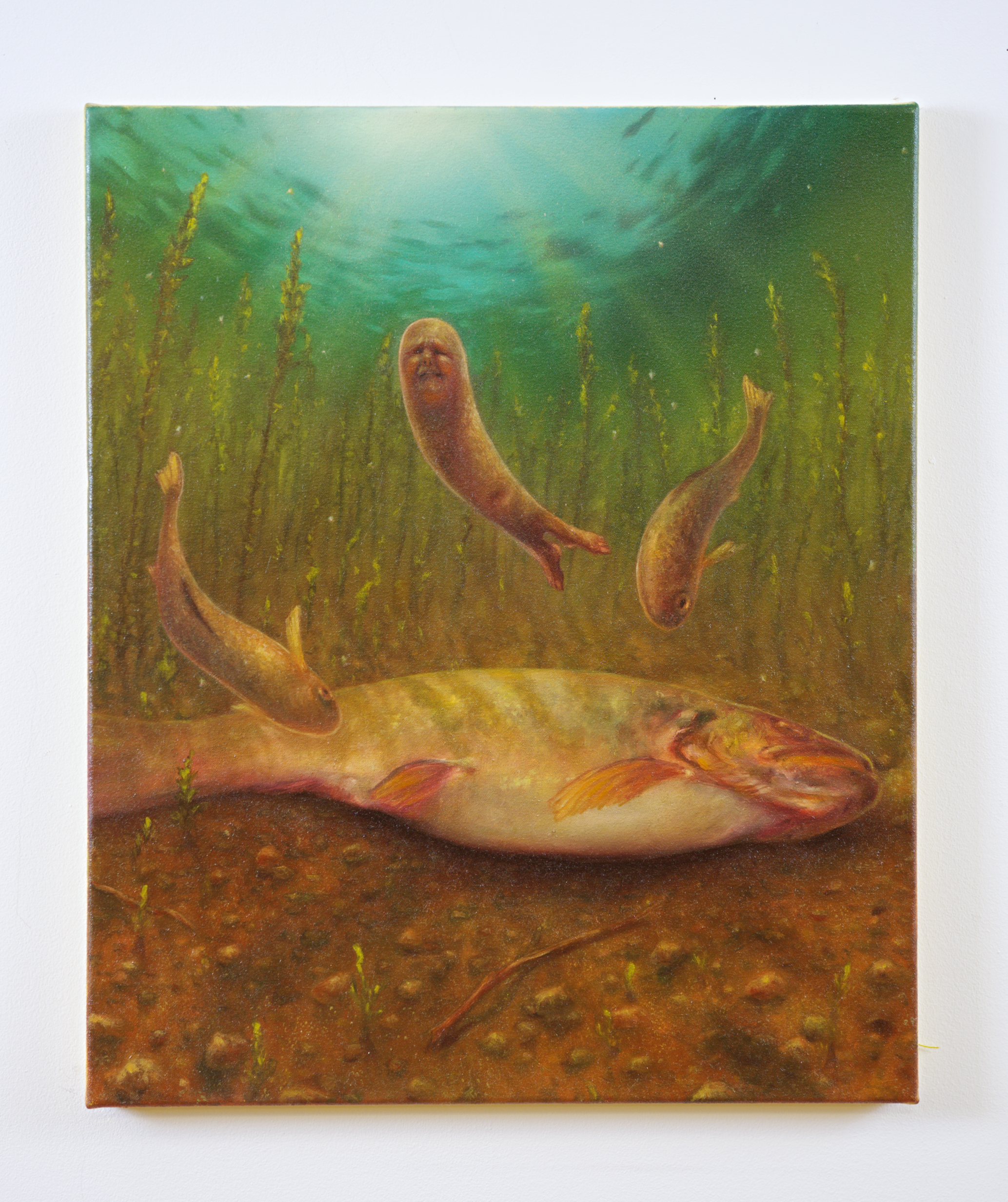 All Creature in Places of Memory, 2026, 19.5" x 24", oil on  canvas