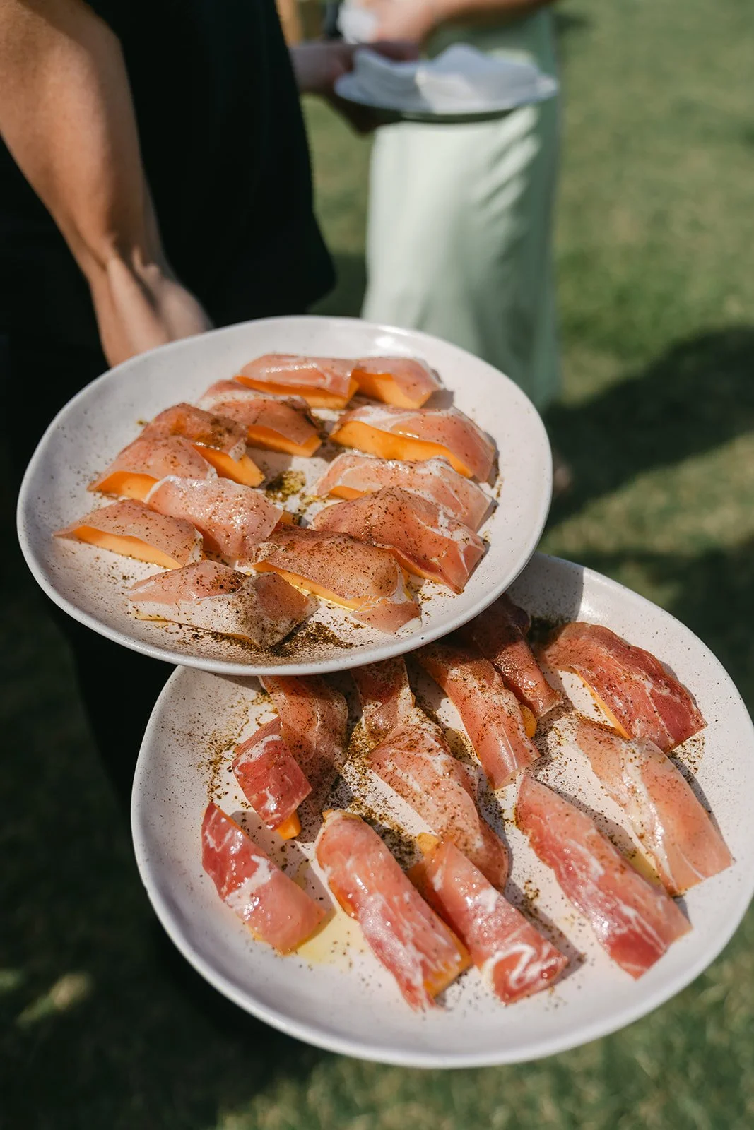 Wedding catering canapé 
