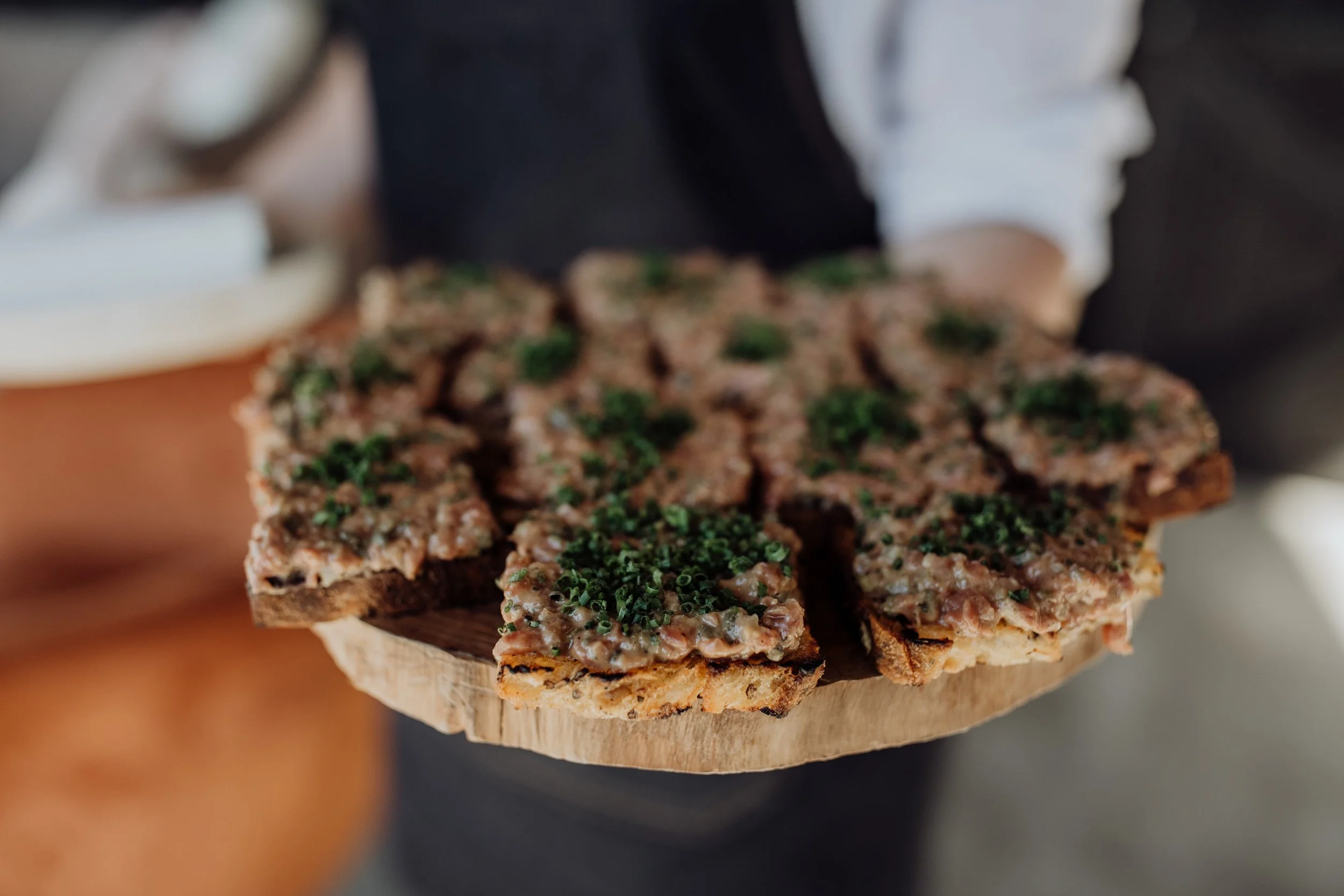 Wedding canapé 
