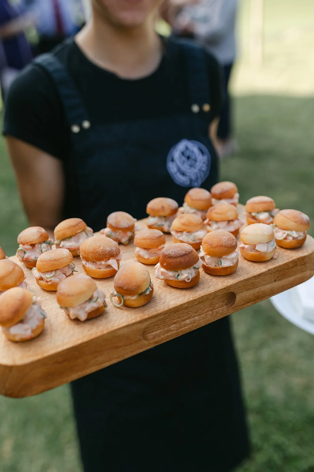 Wedding catering canapé 