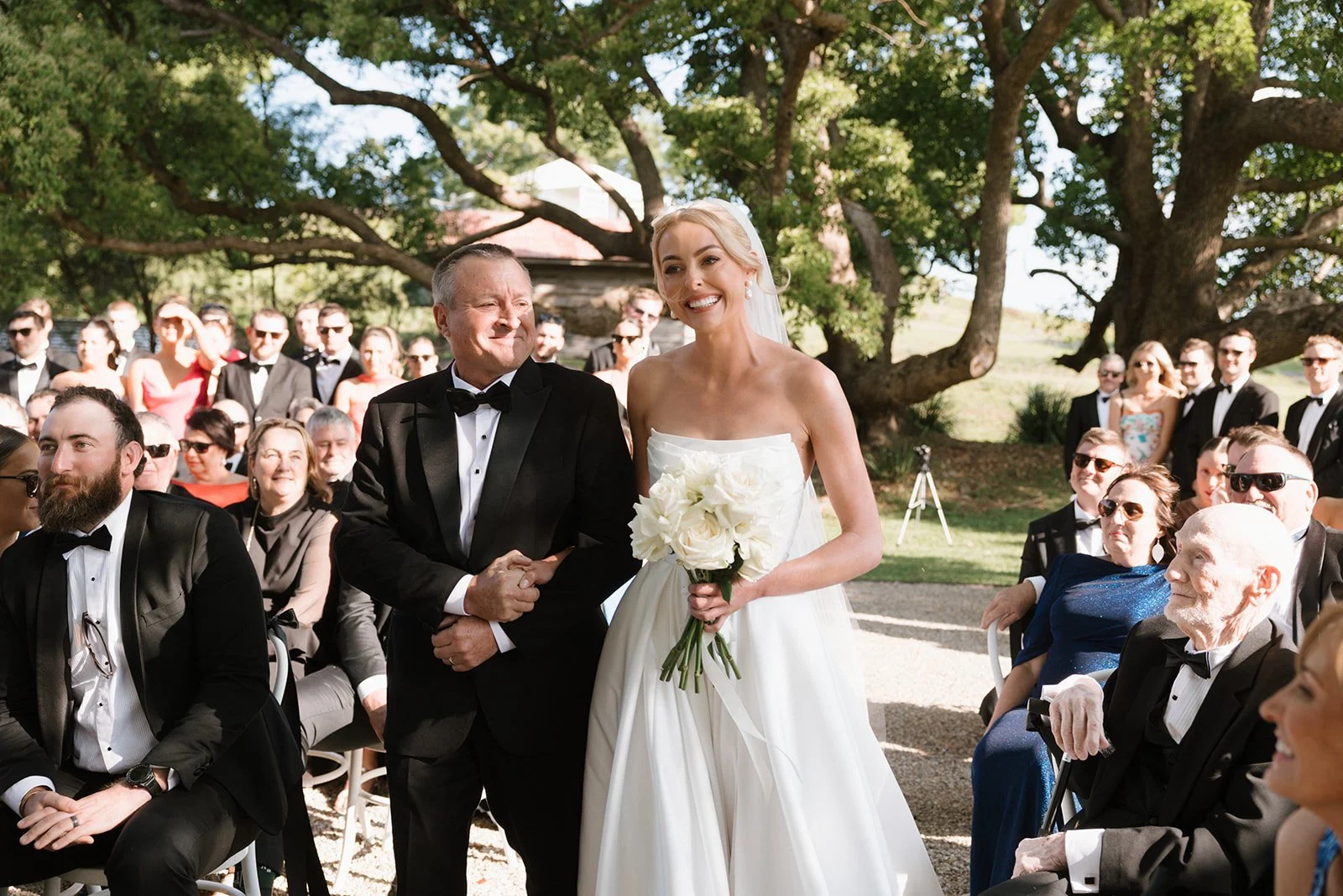 walking down the aisle 