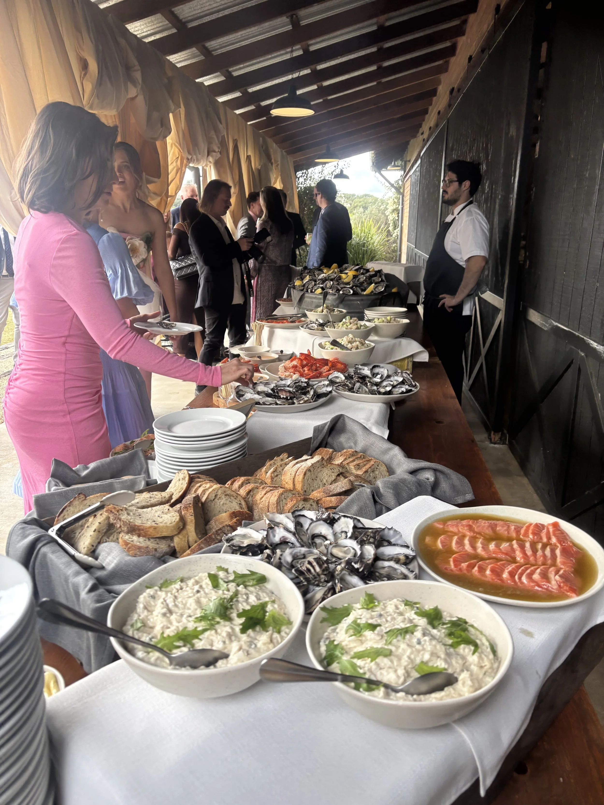 WEDDING CATERING GRAZING TABLES