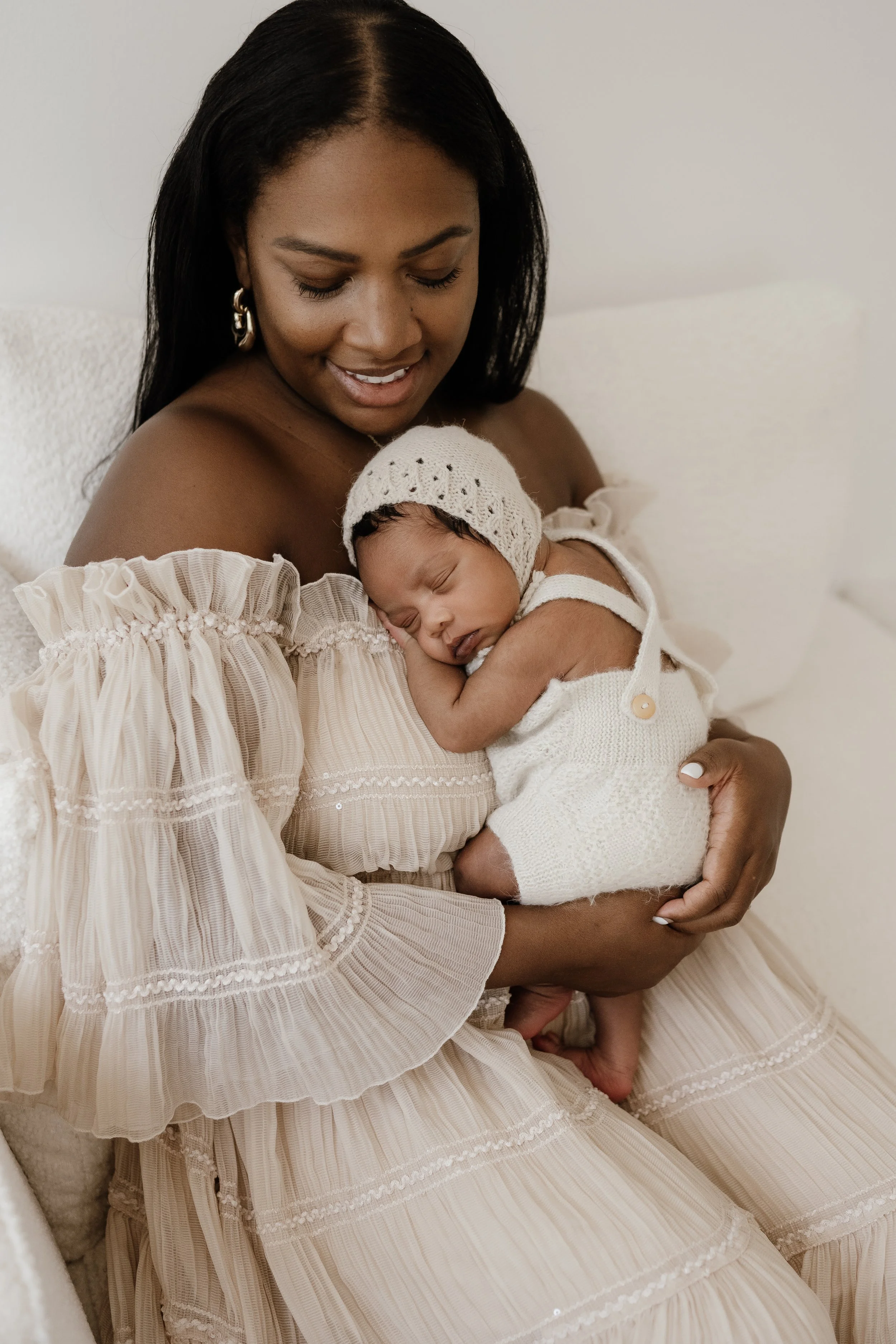 Hillsboro Newborn Photographer: Calm Studio Newborn Sessions